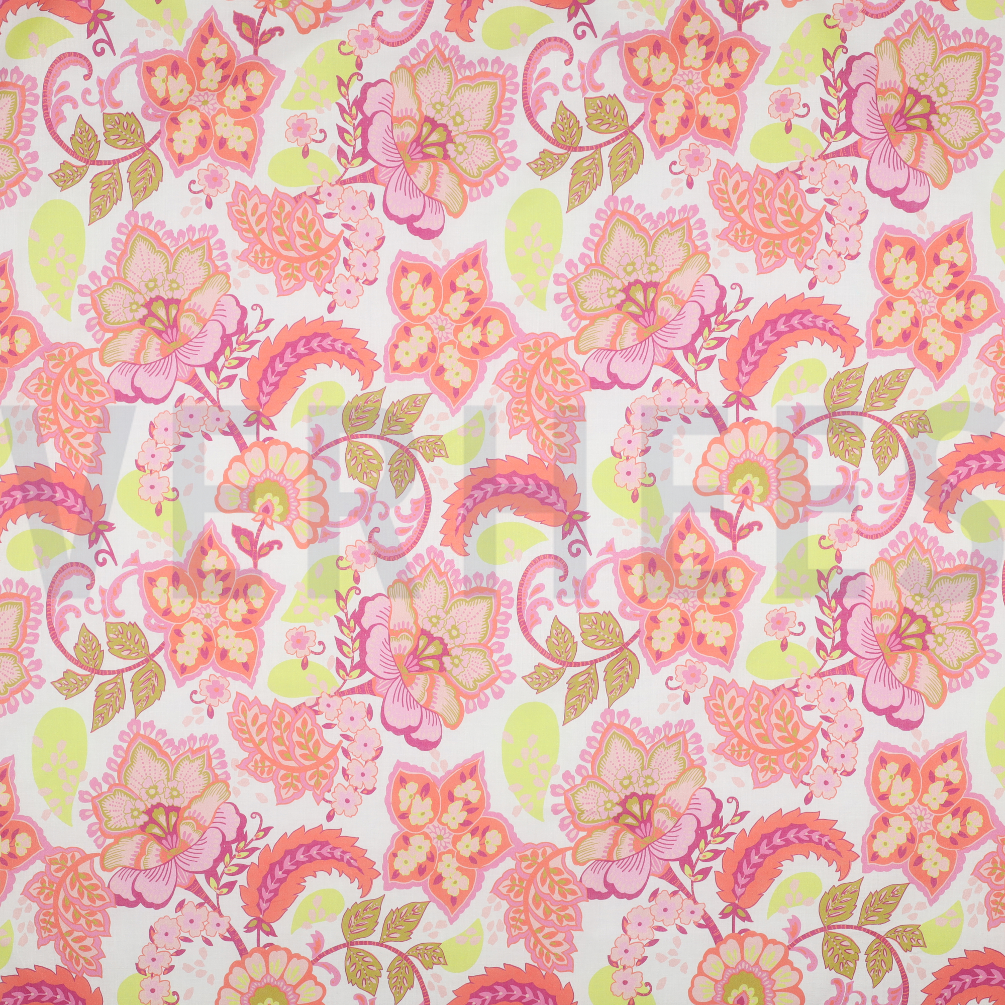 BAUMWOLLE VOILE STELLA NERIDA HANSEN KNALLPINK (high resolution)