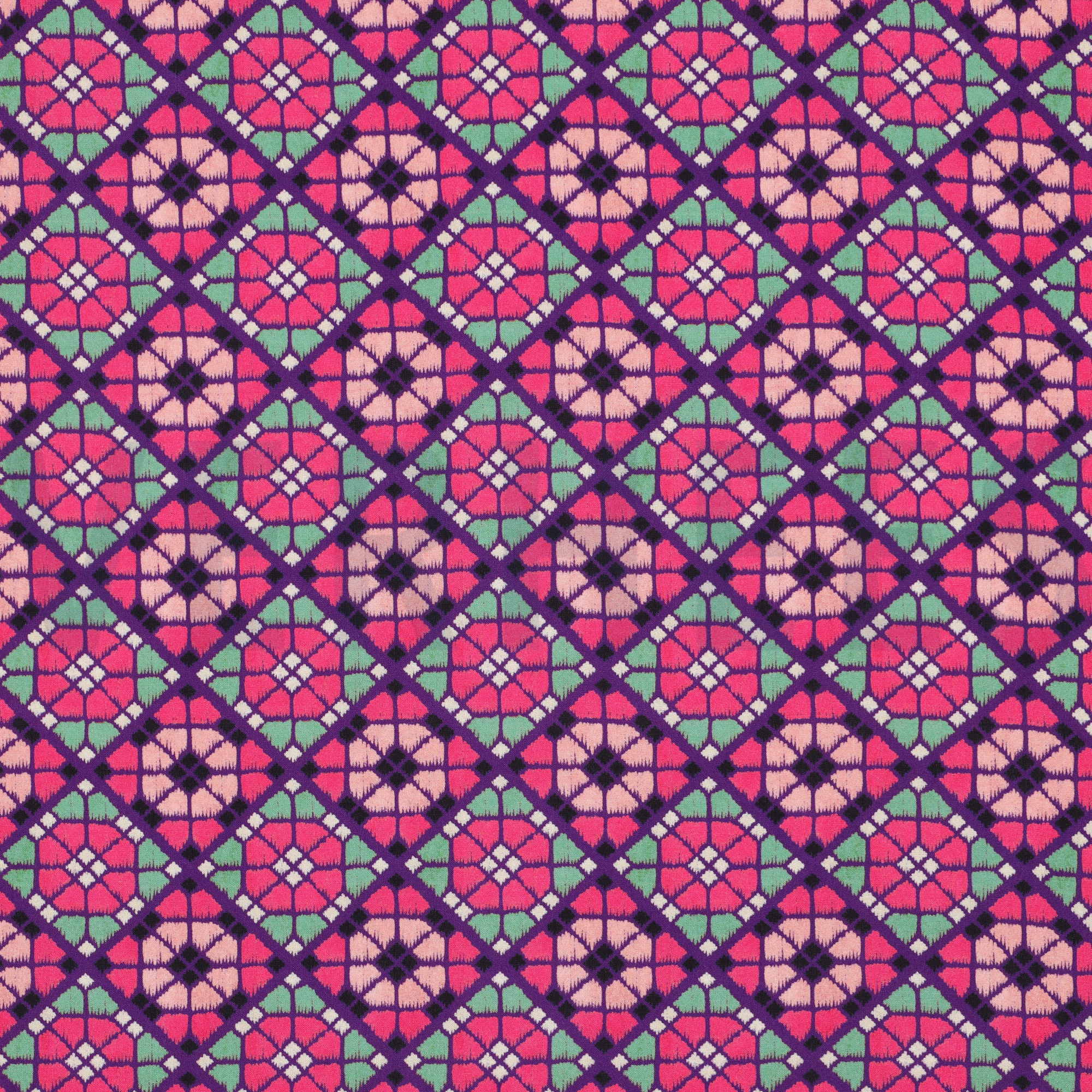 LENZING™ ECOVERO™ DIGITAL GEOMETRIC FUCHSIA (high resolution)