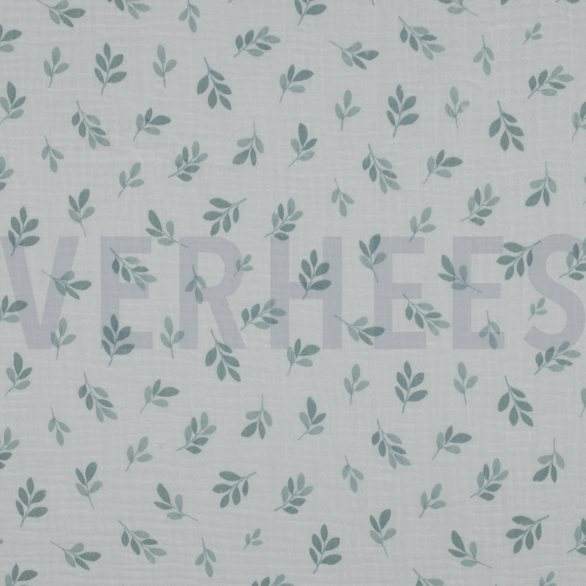 DOUBLE GAUZE BLADEREN SALIEGROEN (high resolution)