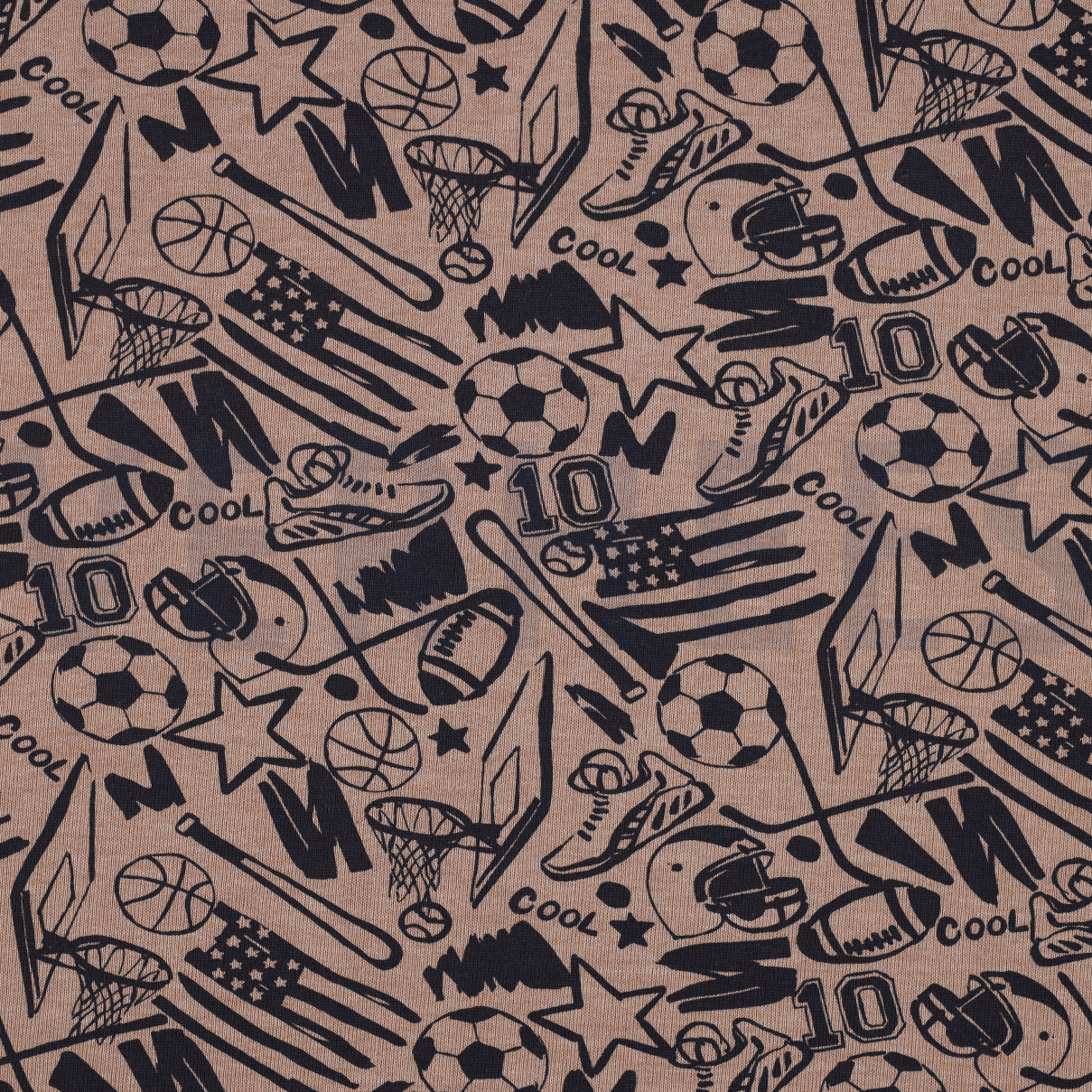 SWEAT MELANGE SPORTS TAUPE CHINÉ (high resolution)