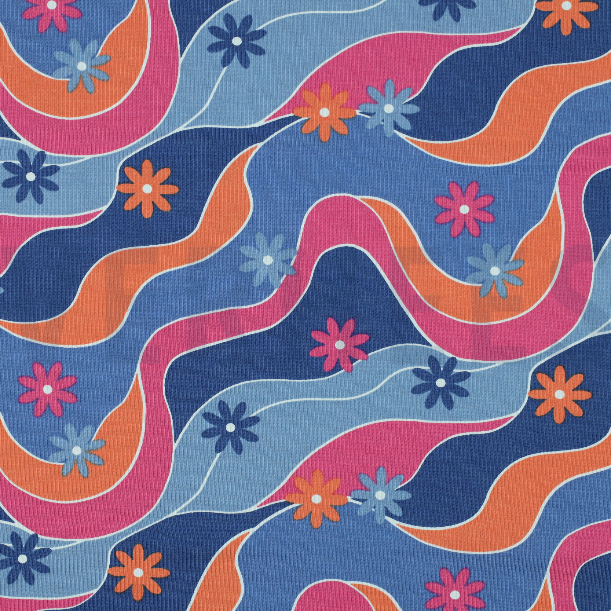 JERSEY FLEURS BLEU (high resolution)