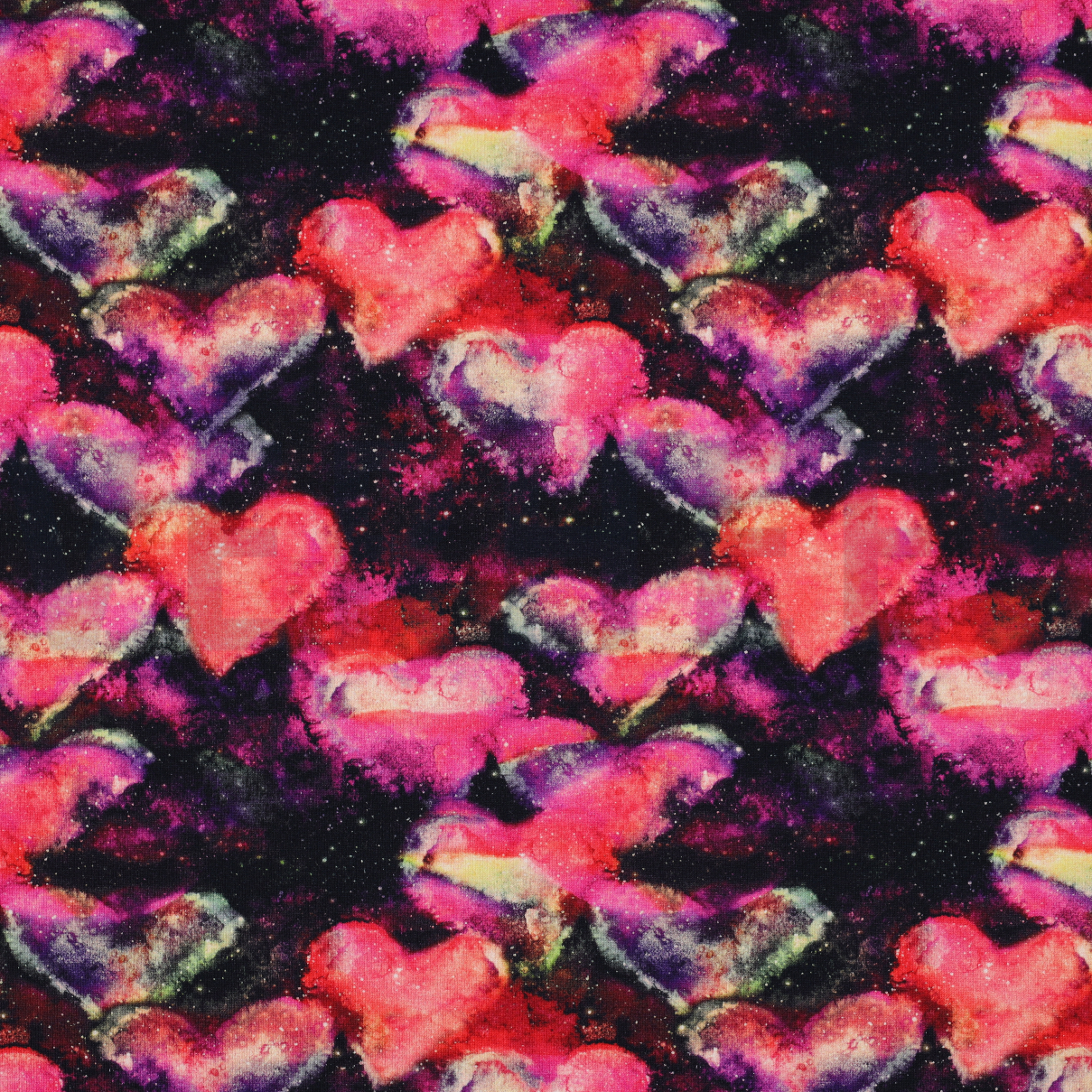 JERSEY DIGITAL NEON HEARTS NAVY/CORAL (high resolution)