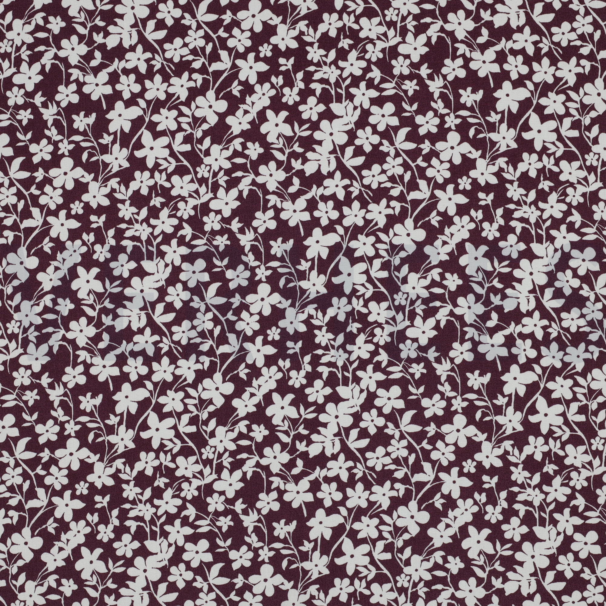 VISCOSE RADIANCE FLOWERS BURGUNDY (high resolution)
