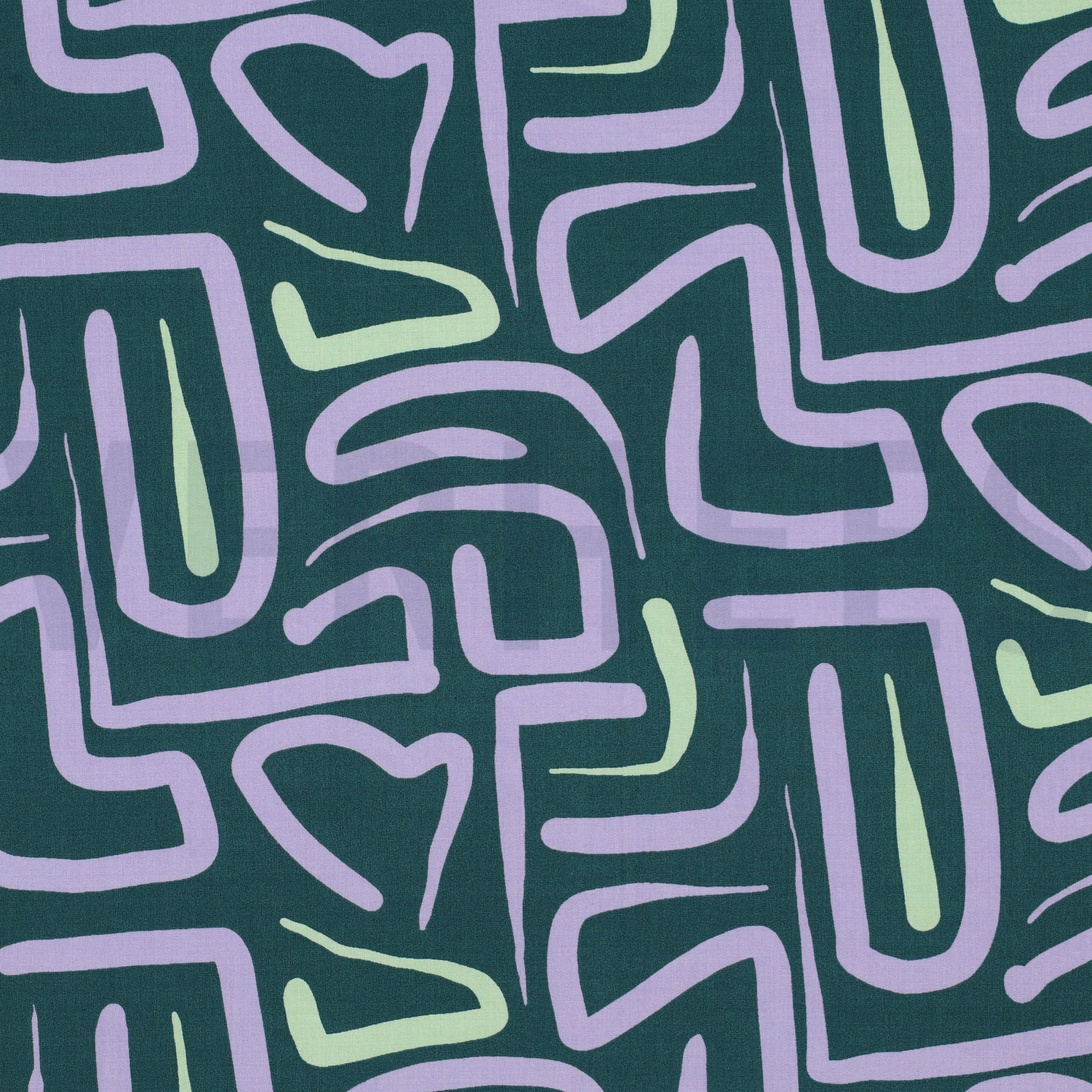 VISCOSE RADIANCE ABSTRAIT VERT FONCÉ (high resolution)