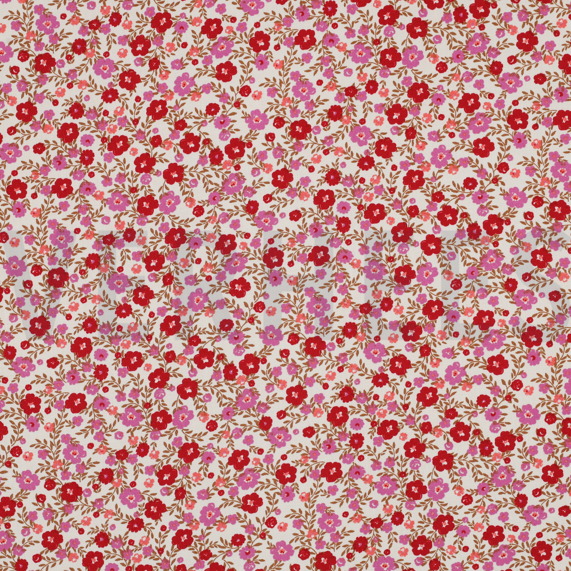 VISCOSE RADIANCE FLEURS BLANC CASSÉ (high resolution)