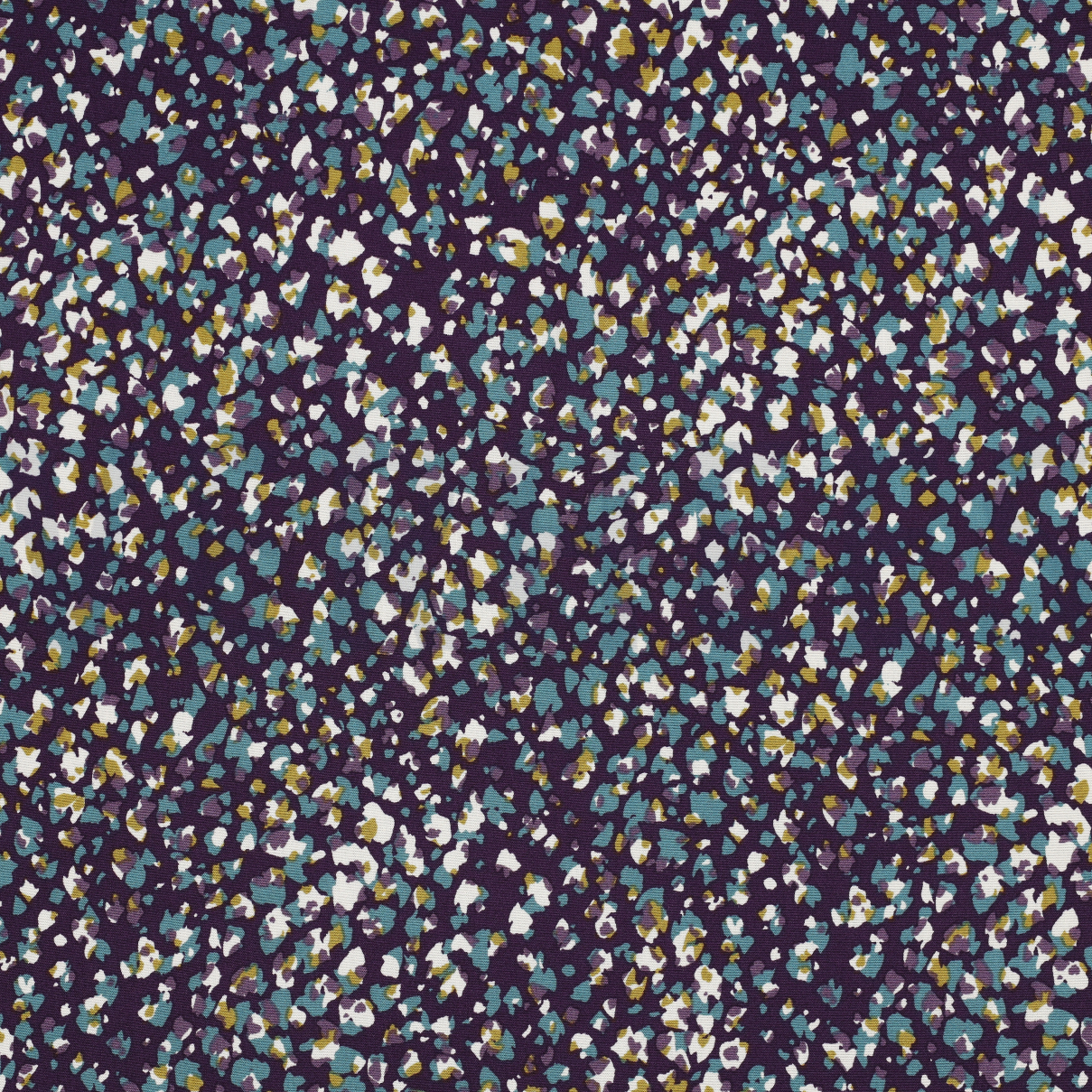 VISCOSE POPLIN STRETCH DIERENHUID AUBERGINE (high resolution)