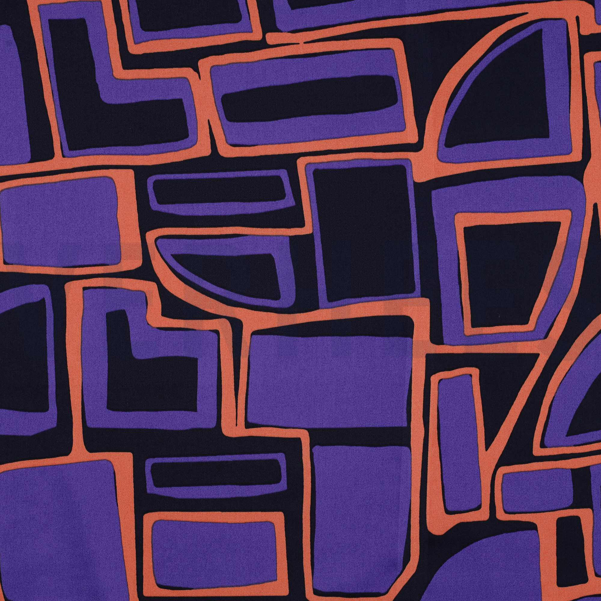 COTTON SATIN GEOMETRIC NAVY (high resolution)