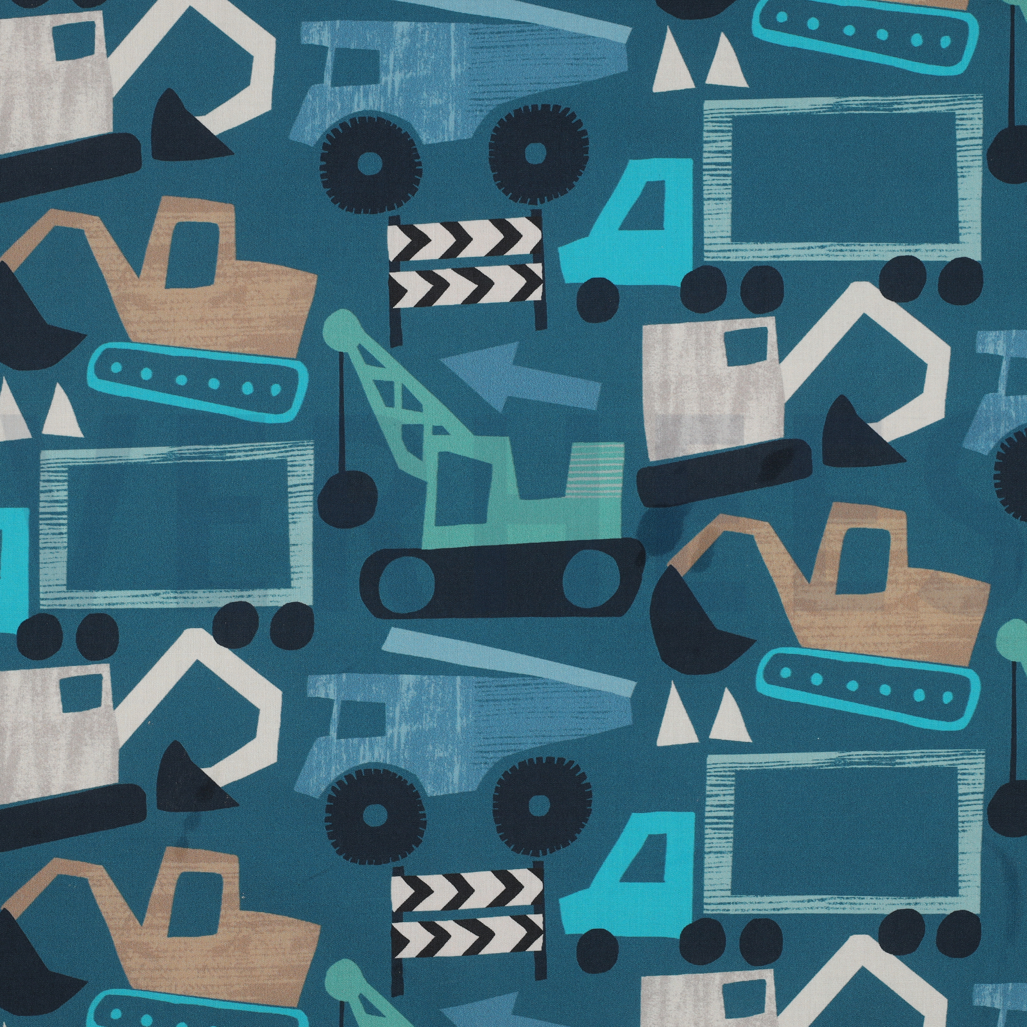 FINE POPLIN DIGITAL VEHICLES PETROL (high resolution)