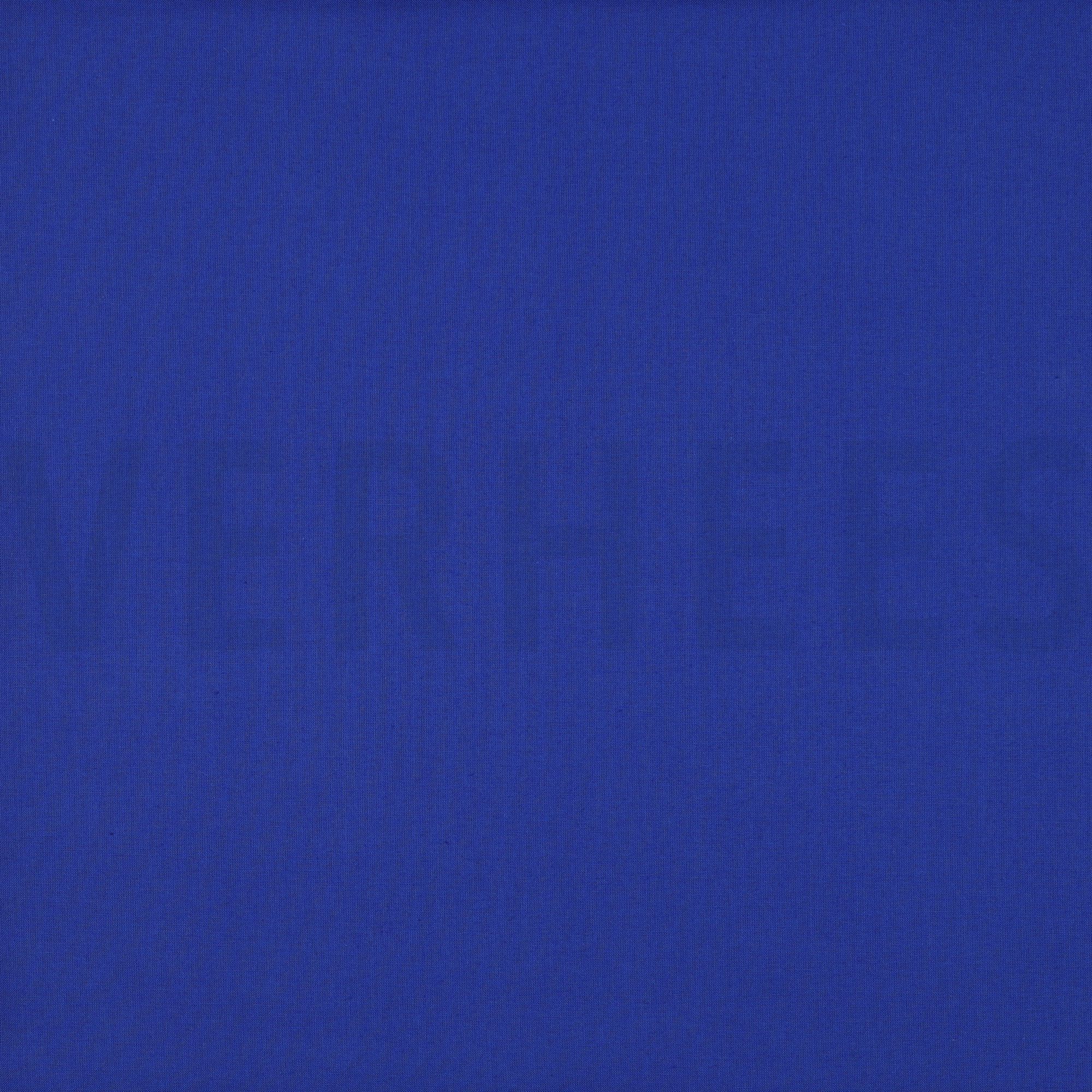 KATOENEN POPLIN KOBALTBLAUW (high resolution)