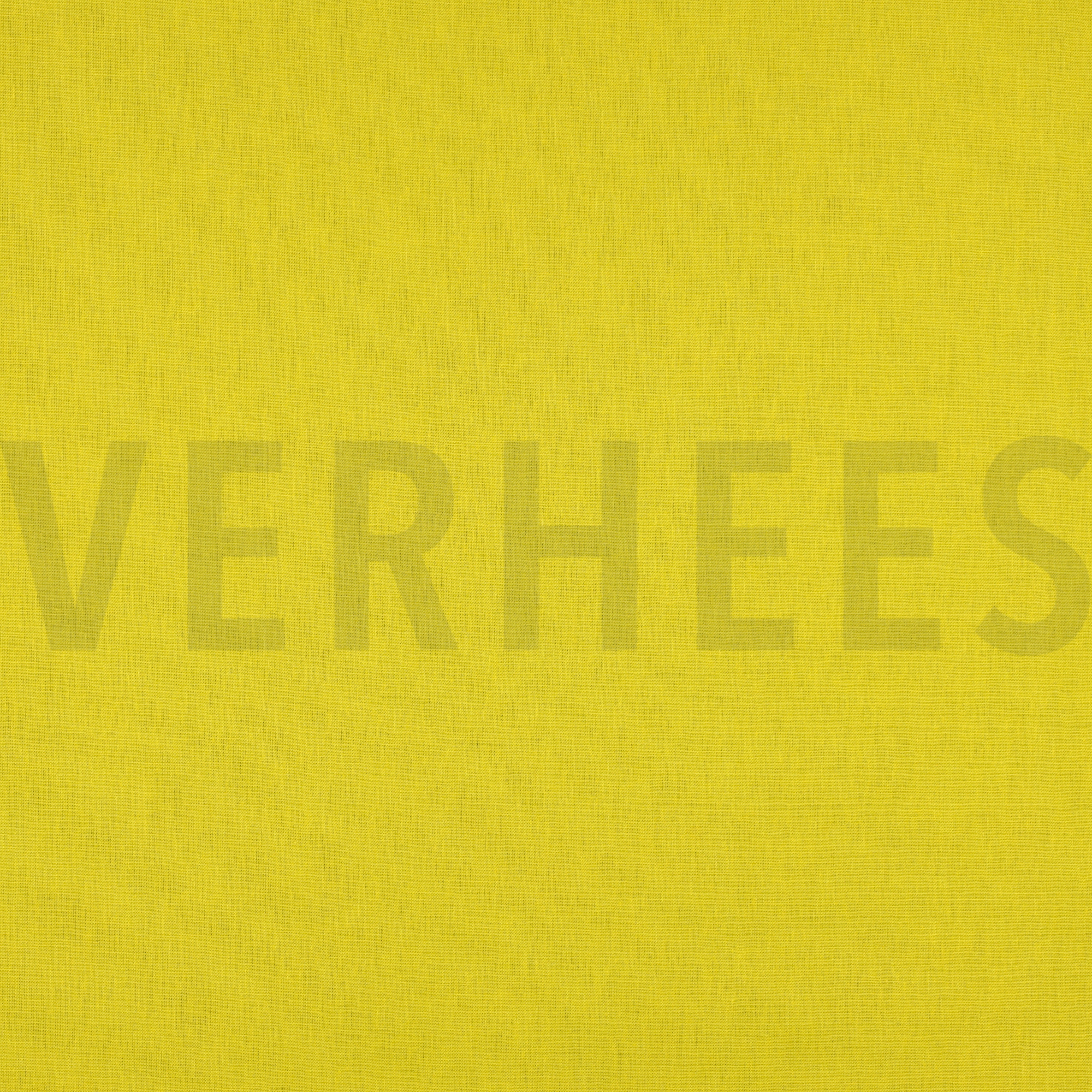 KATOENEN POPLIN CITROENGEEL (high resolution)