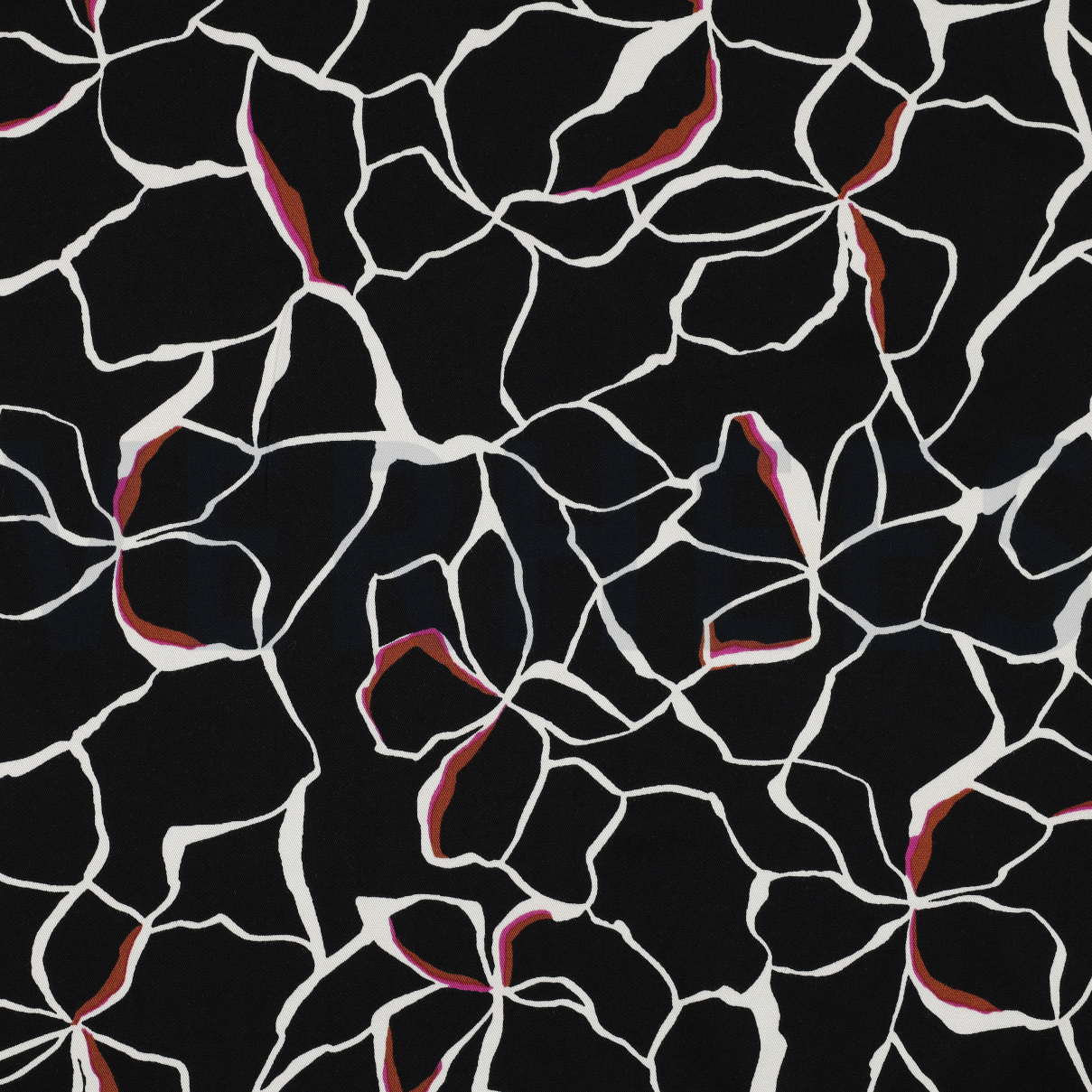 VISCOSE ROSELLA STRETCH BLOEMEN ZWART (high resolution)