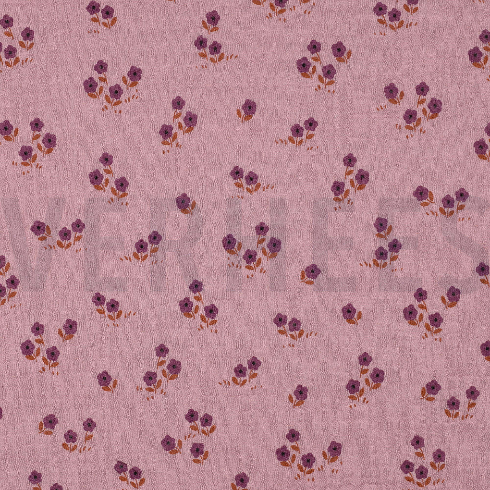 DOUBLE GAUZE FLOWERS MAUVE (high resolution)