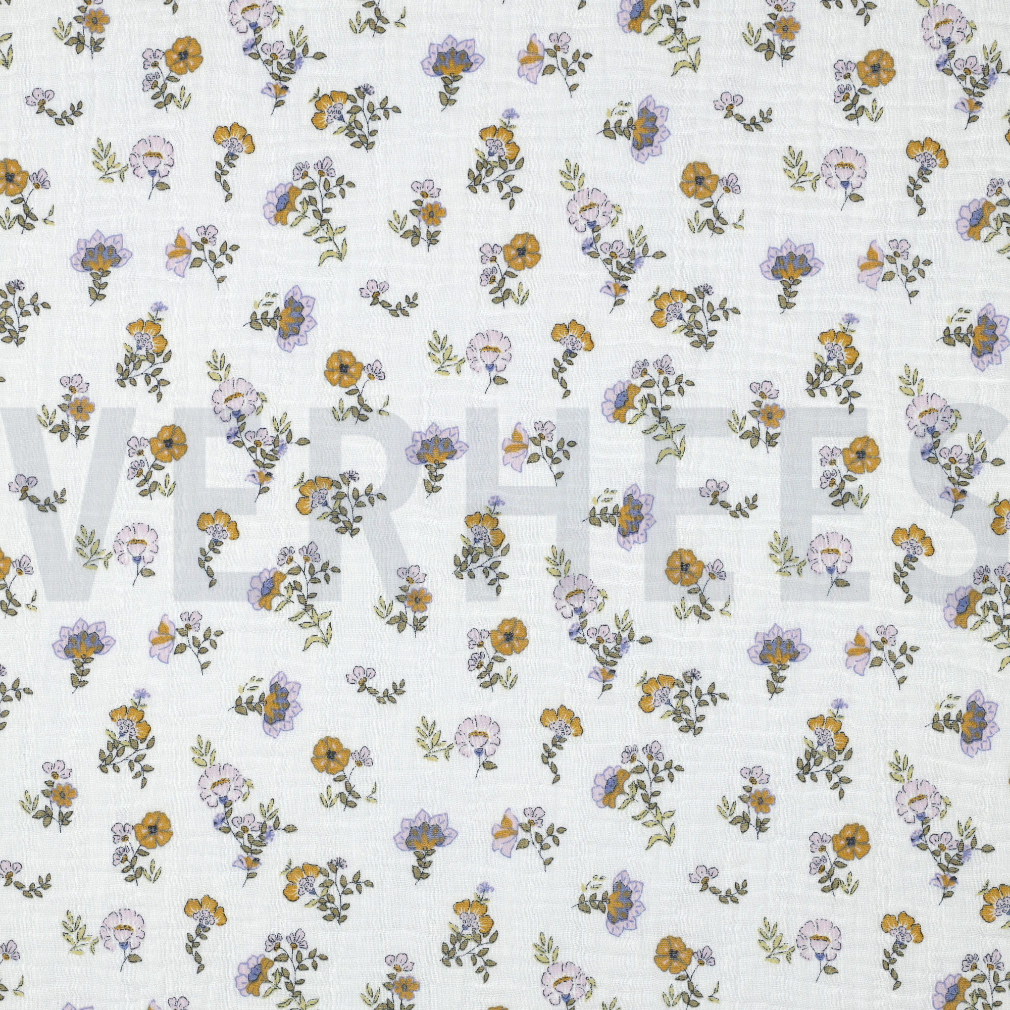 DOUBLE GAUZE GOTS BLOEMEN WIT (high resolution)