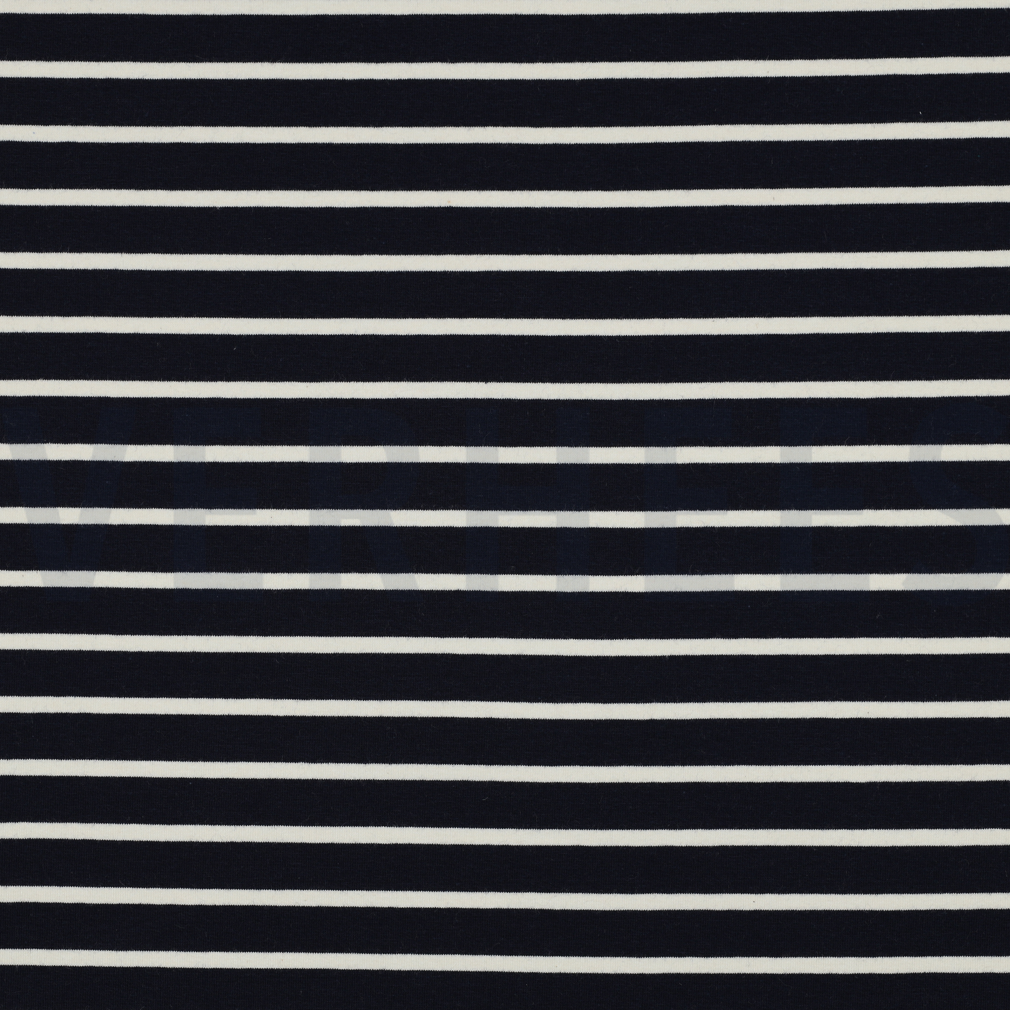 FRENCH TERRY GARENGEVERFD STREPEN DONKERBLAUW/ÉCRU (high resolution)