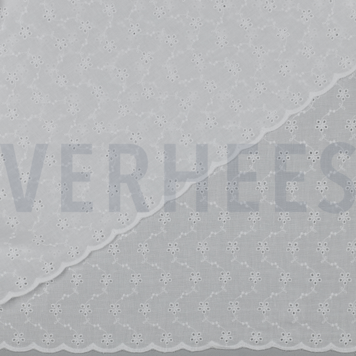 KATOEN EMBROIDERY TWEE-ZIJDIGE GOLFRAND WIT (high resolution)