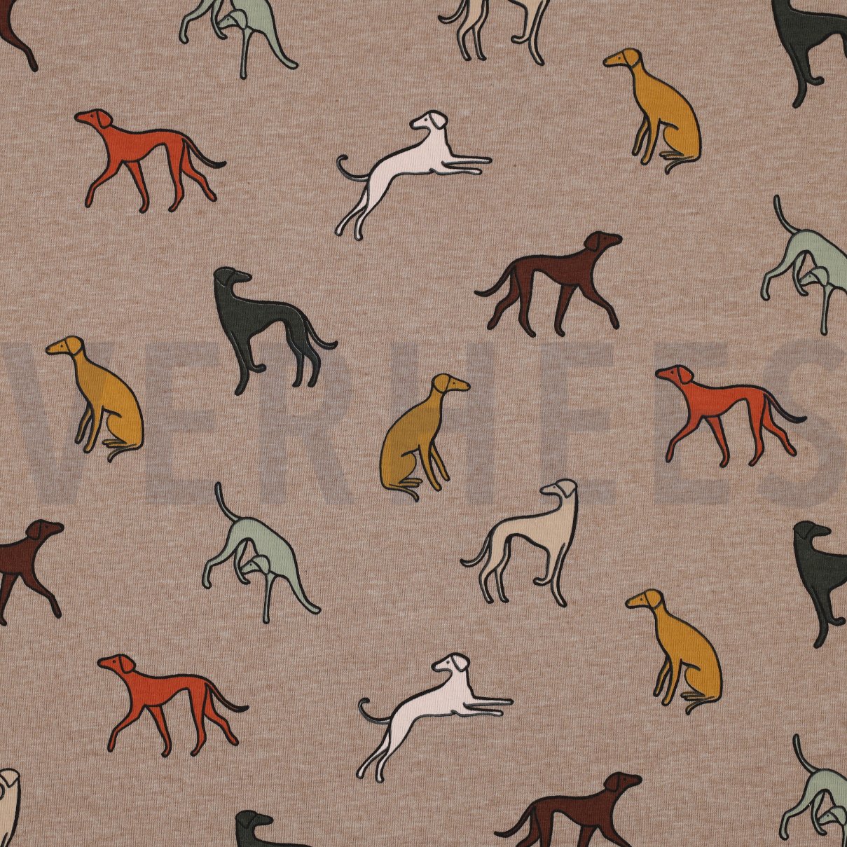 JERSEY MELANGE HONDEN TAUPE (high resolution)