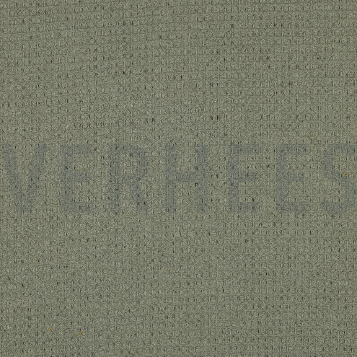 BAUMWOLLE WAFFEL DUNKEL MINZE (high resolution)