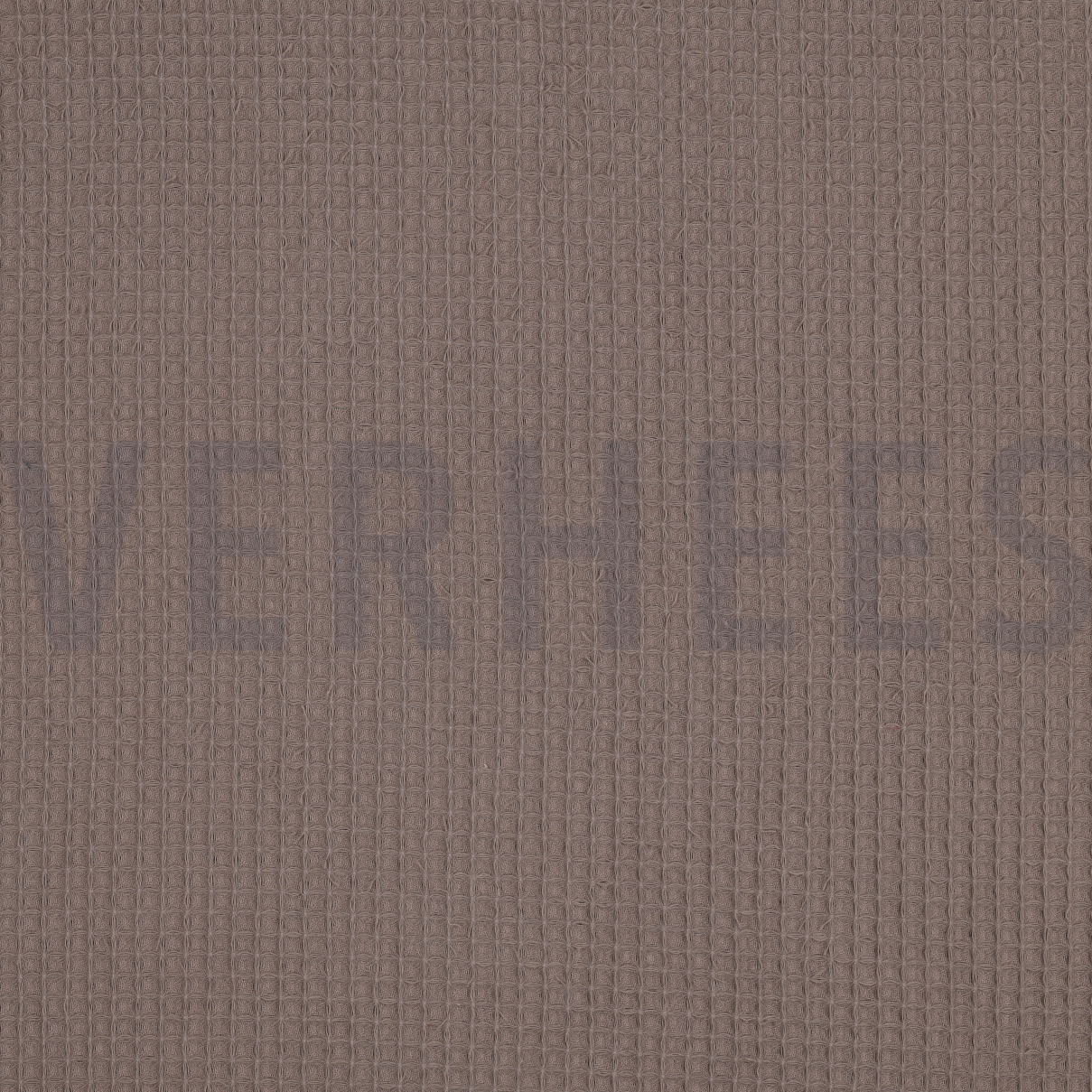 BAUMWOLLE WAFFEL TAUPE (high resolution)