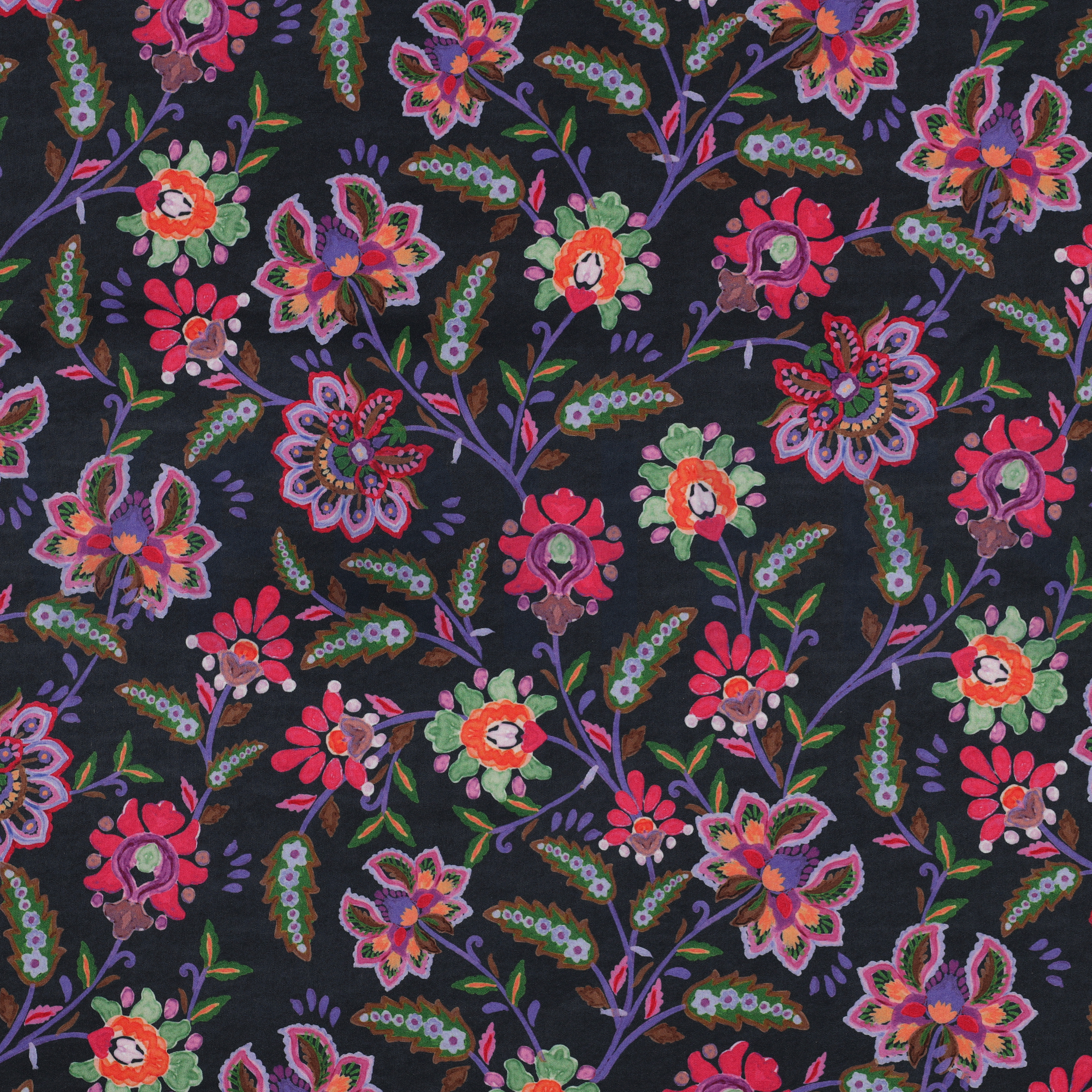 SOFTSHELL DIGITAL FLOWERS NAVY (high resolution)