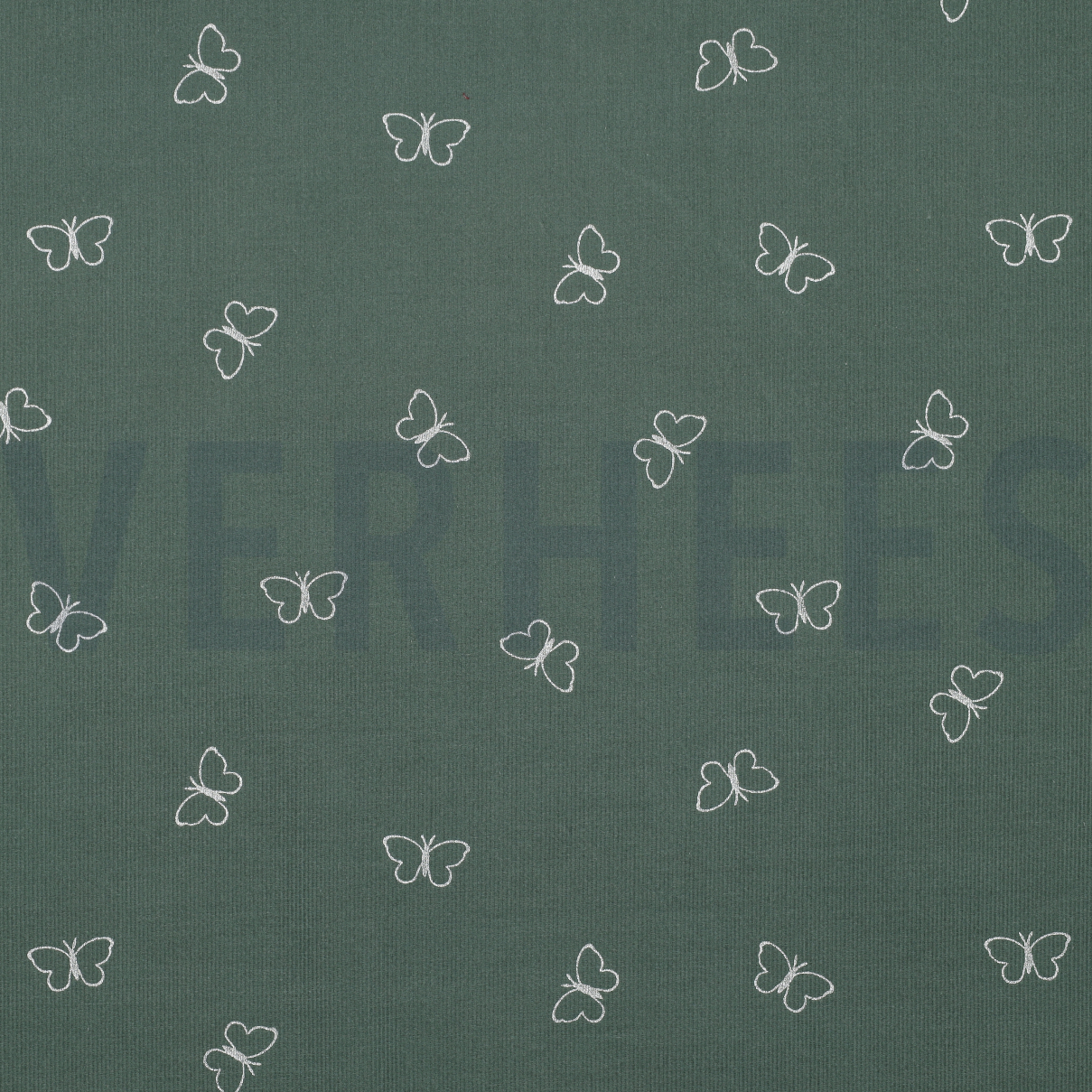 CORDUROY BABYRIB GLITTER VLINDERS SALIEGROEN (high resolution)