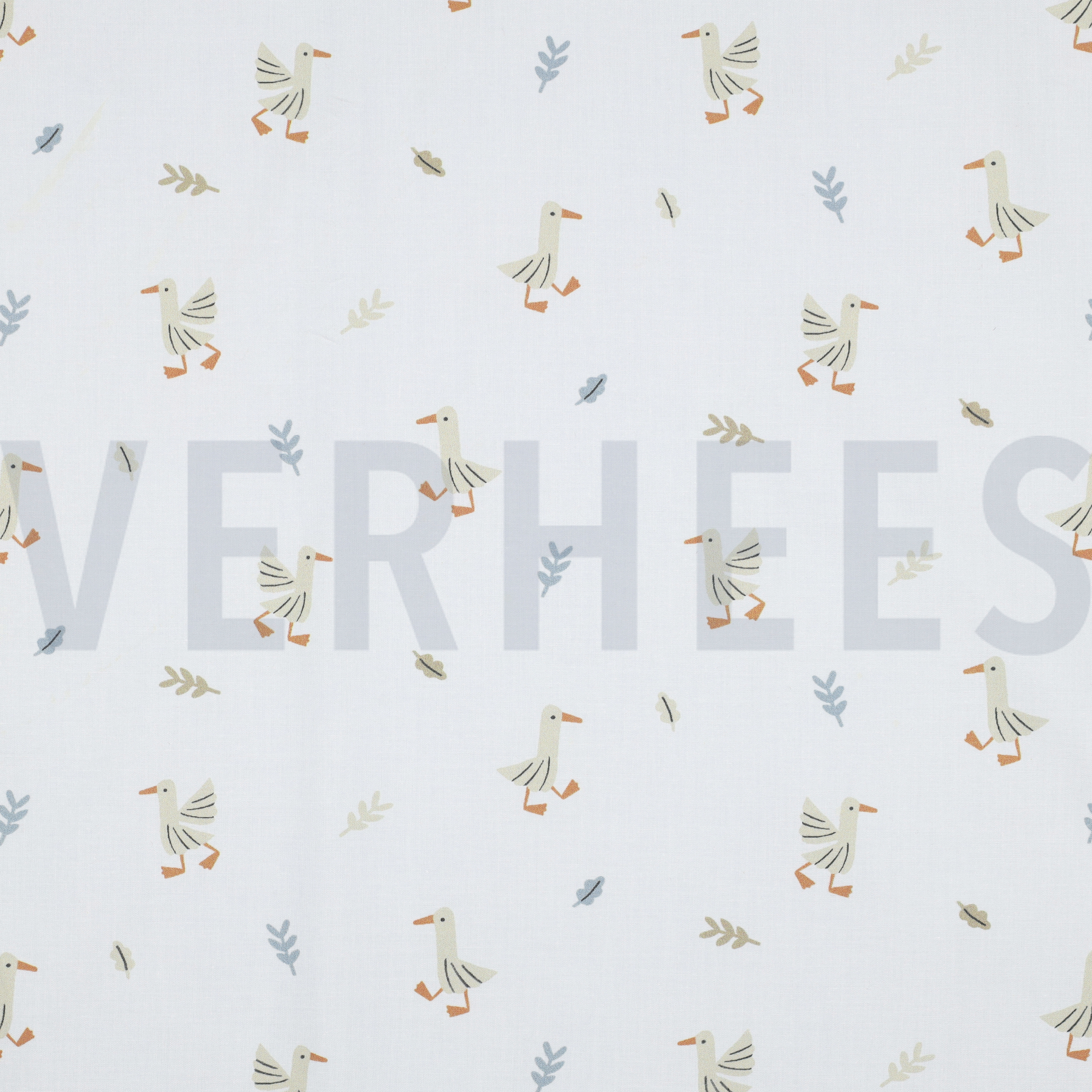 FINE POPLIN GOTS FARM ANIMALS WHITE (high resolution)