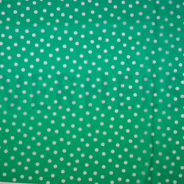 IMPERMÉABLE POIS VERT (high resolution)