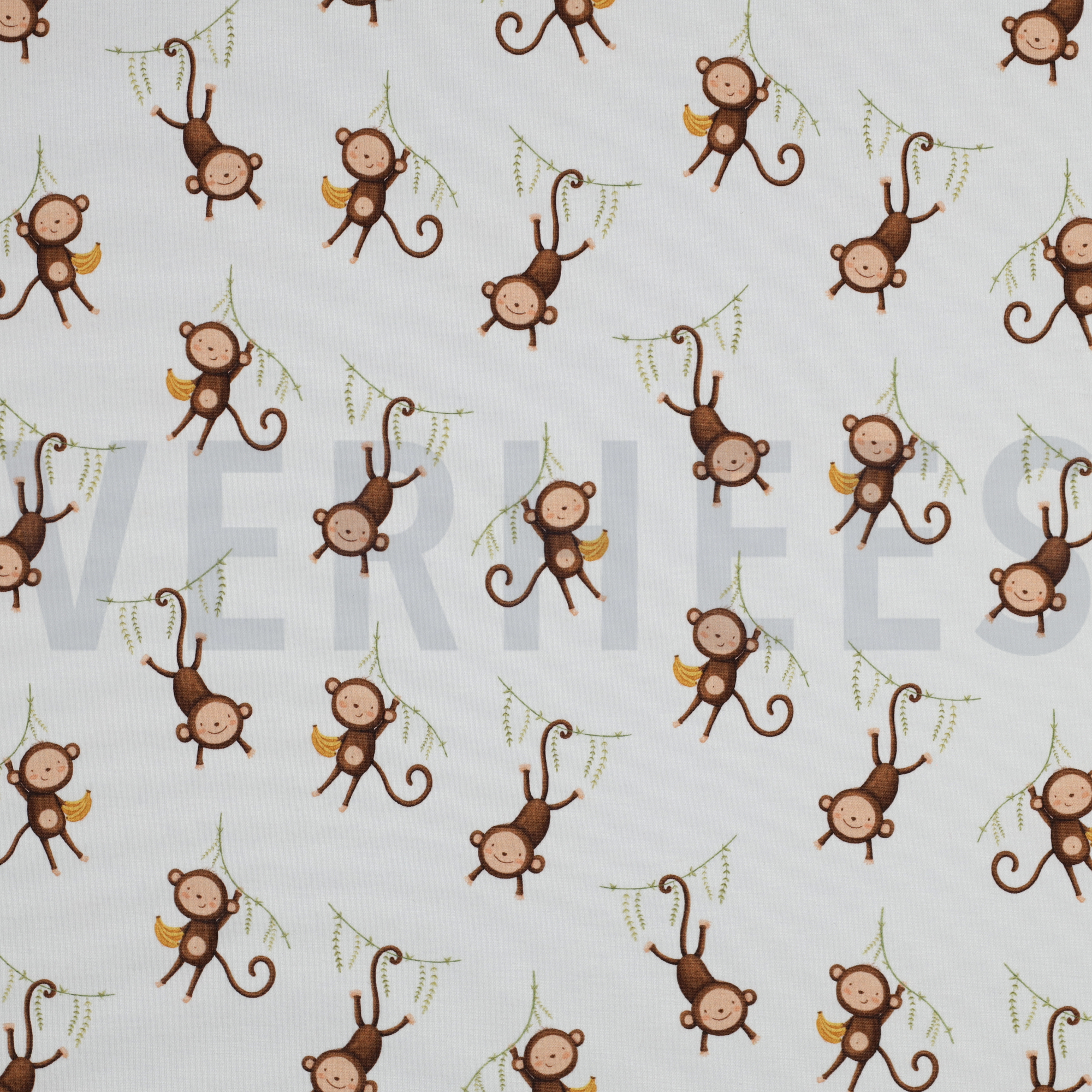 JERSEY GOTS DIGITAL ANIMALS WHITE (high resolution)