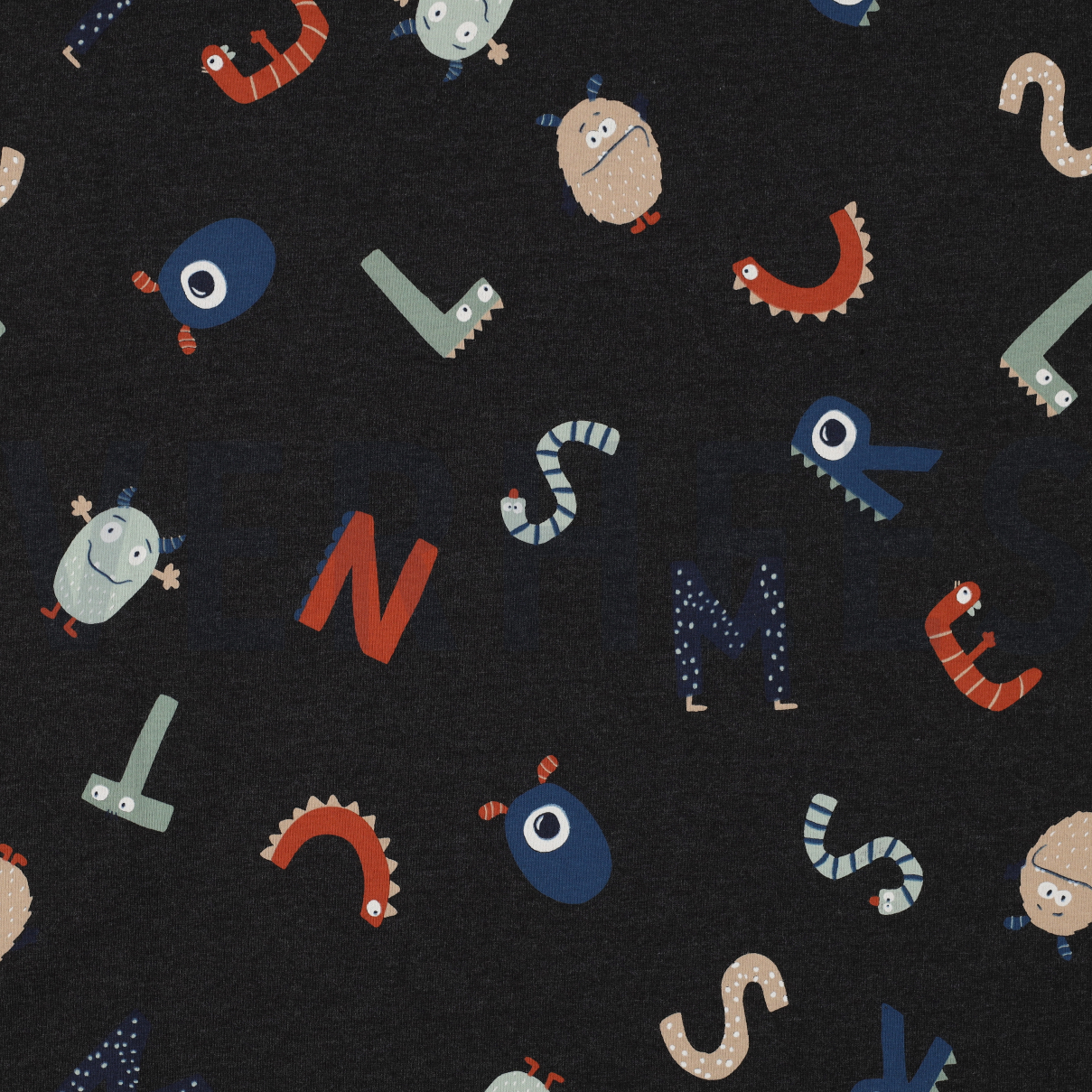 JERSEY MELANGE COOLE MONSTER ANTHRAZIT MELIERT (high resolution)