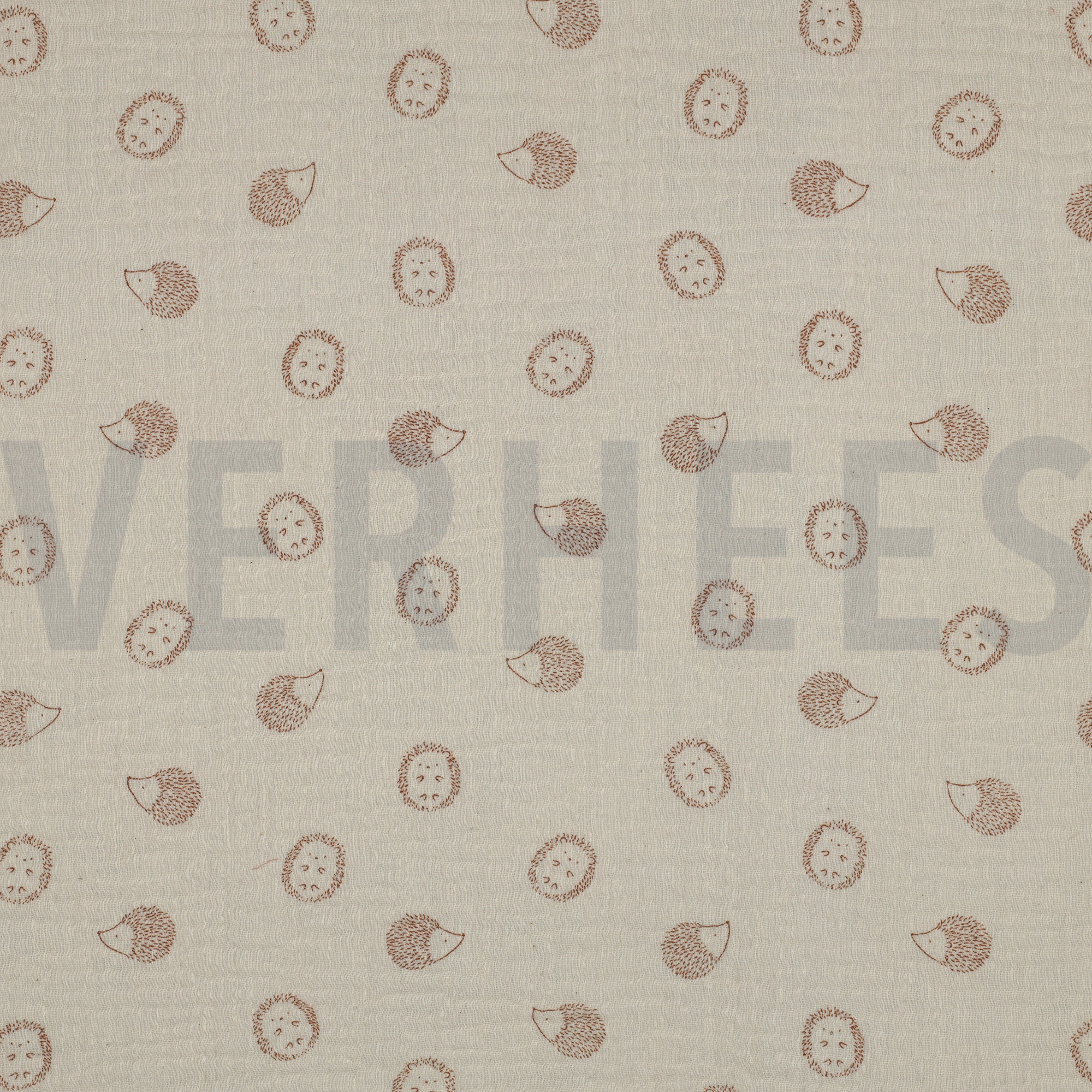 DOUBLE GAUZE HEDGEHOG NATURAL (high resolution)