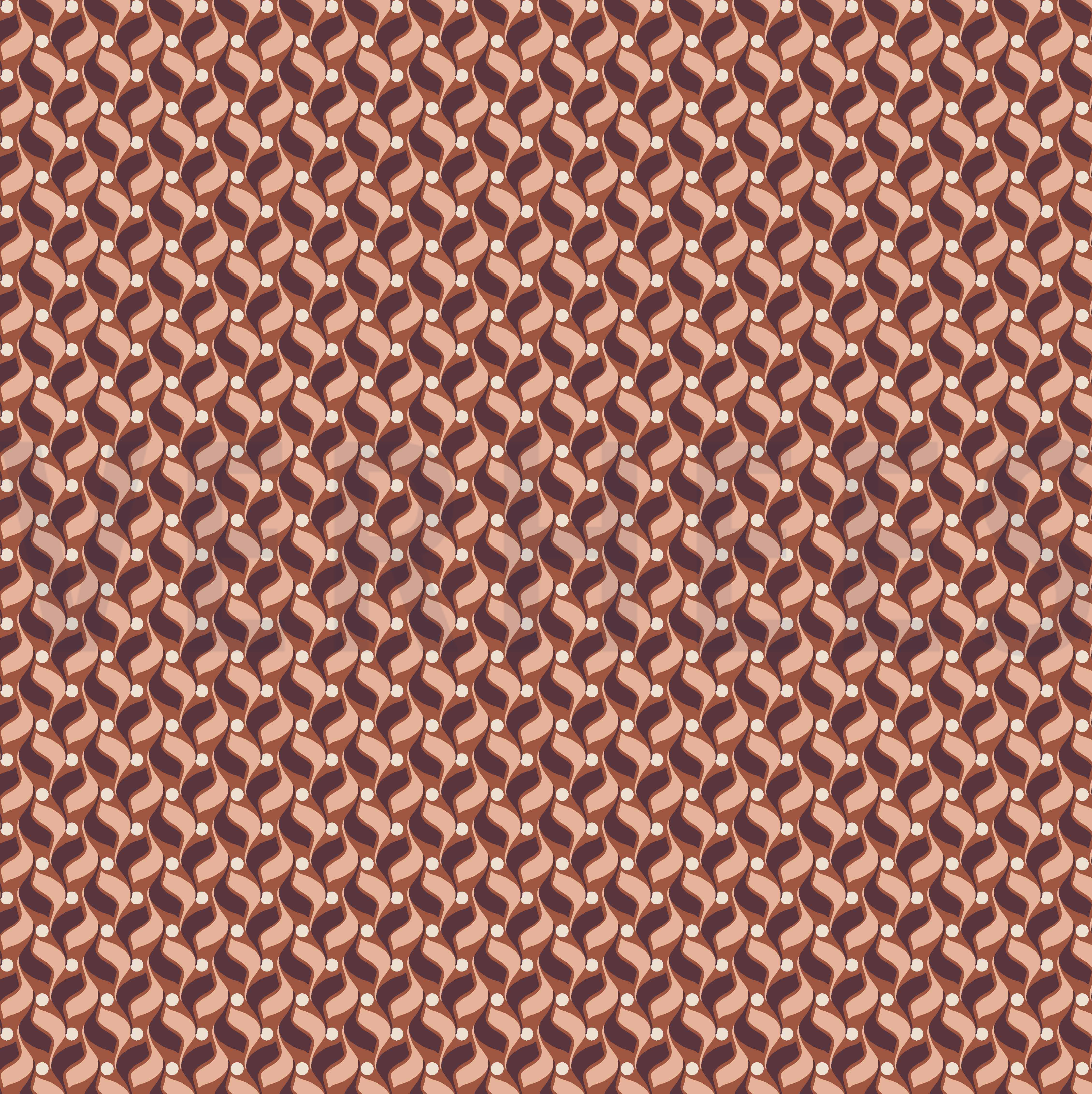 VISCOSE ROSELLA STRETCH ABSTRACT BRICK (high resolution)