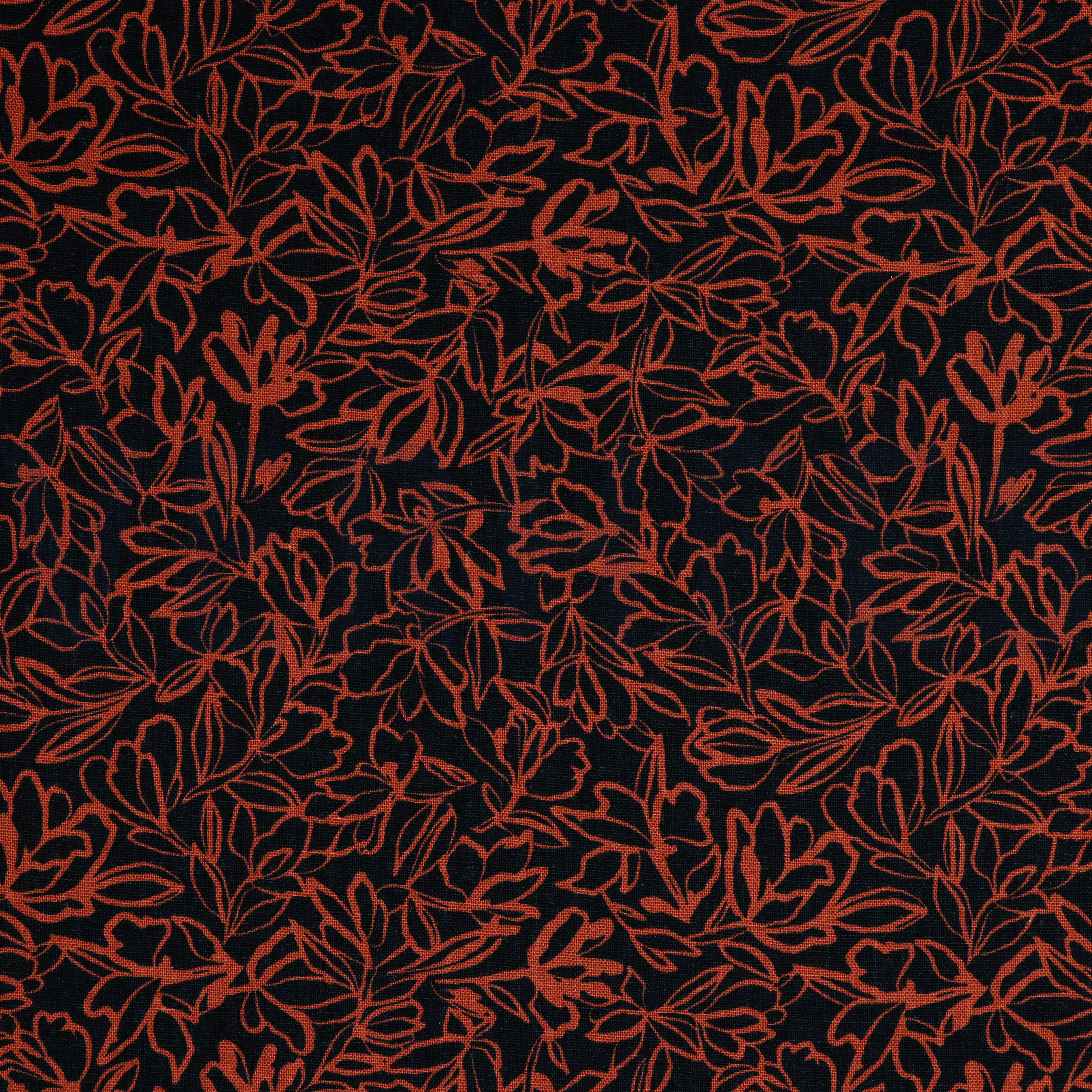 LINNEN VISCOSE GEWASSEN MARINEBLAUW (high resolution)