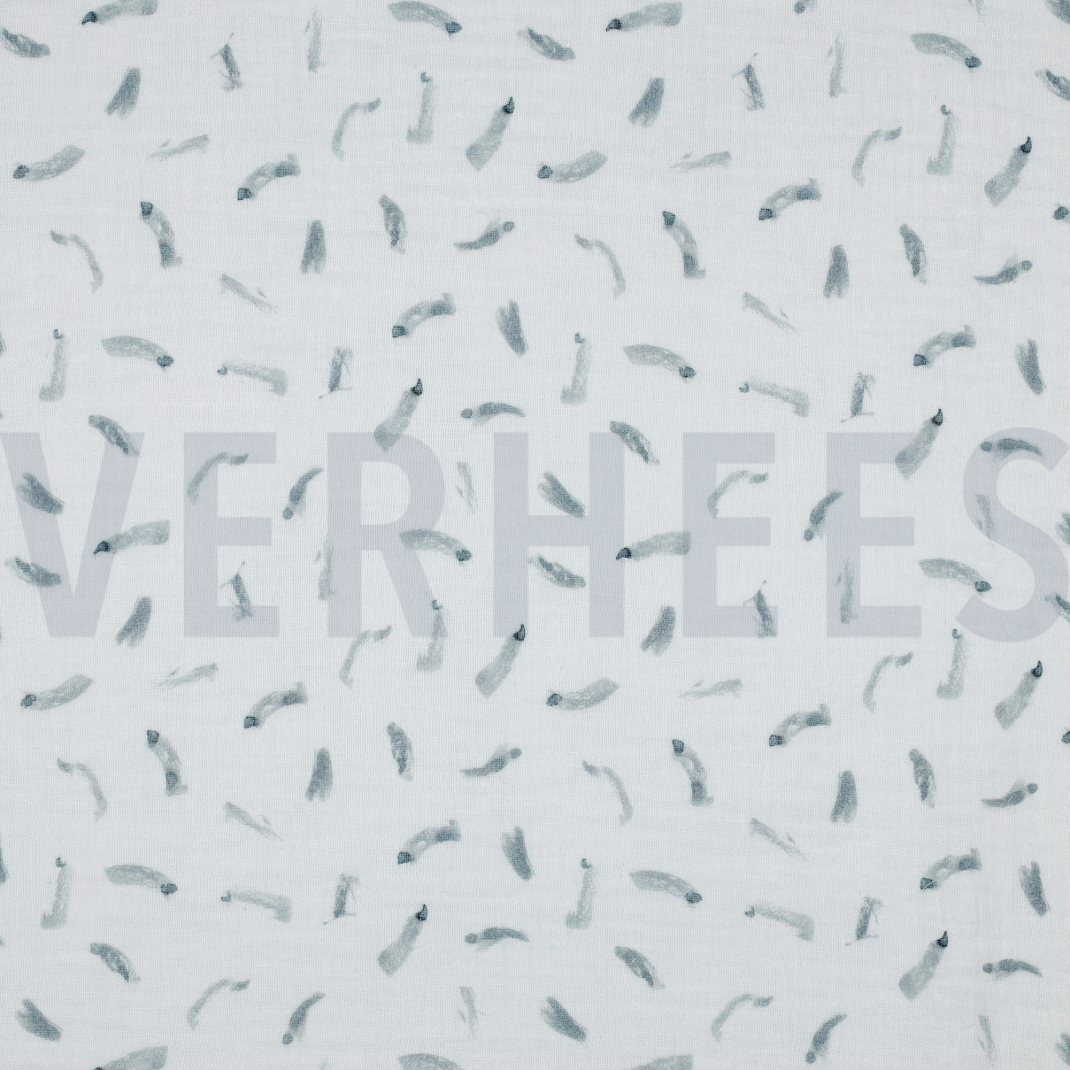 MUSSELIN GOTS DIGITAL WALD WEISS (high resolution)