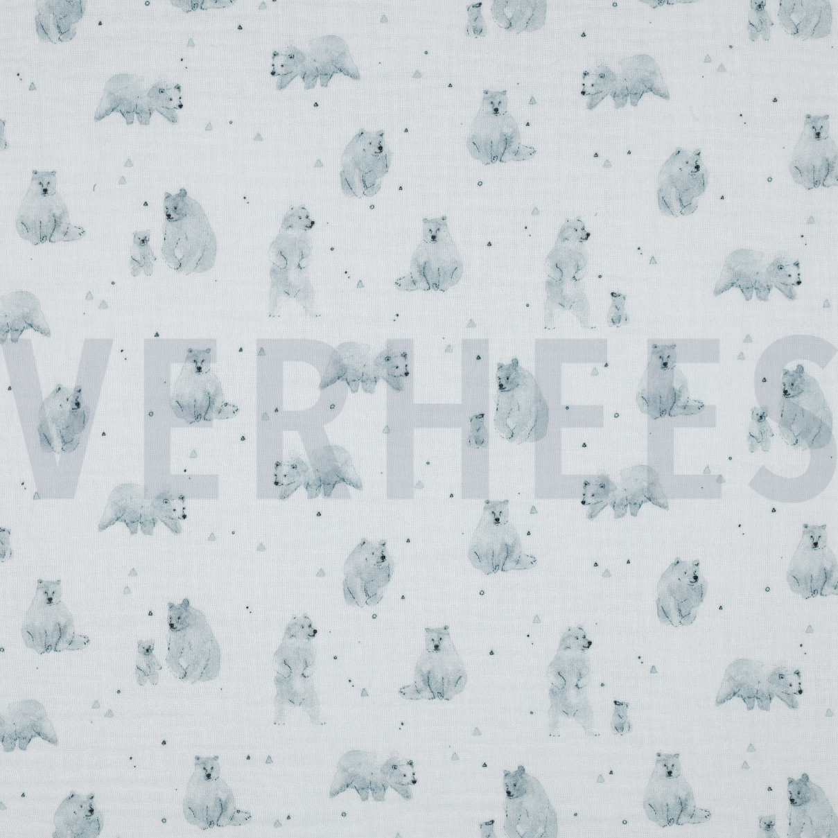 DOUBLE GAUZE GOTS DIGITAAL BOS WIT (high resolution)