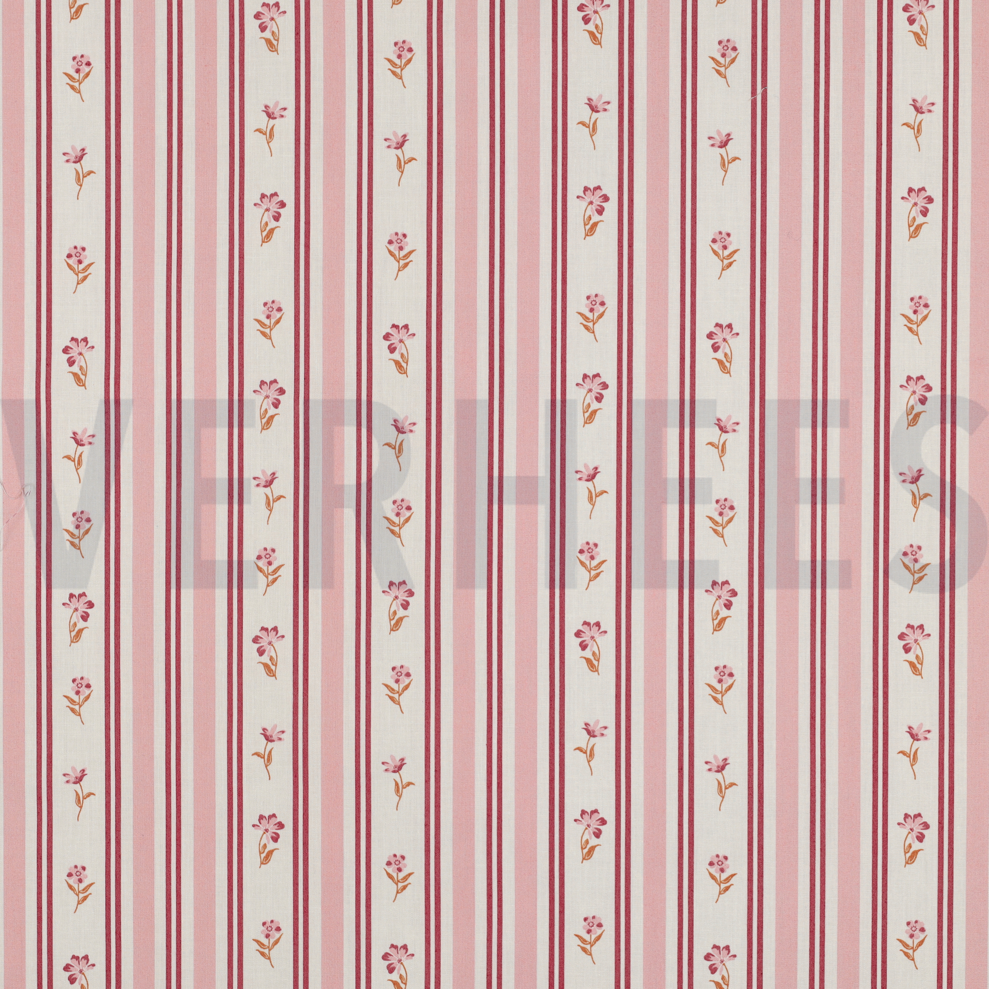 BAUMWOLLE POPELINE BLUMEN ROSA (high resolution)