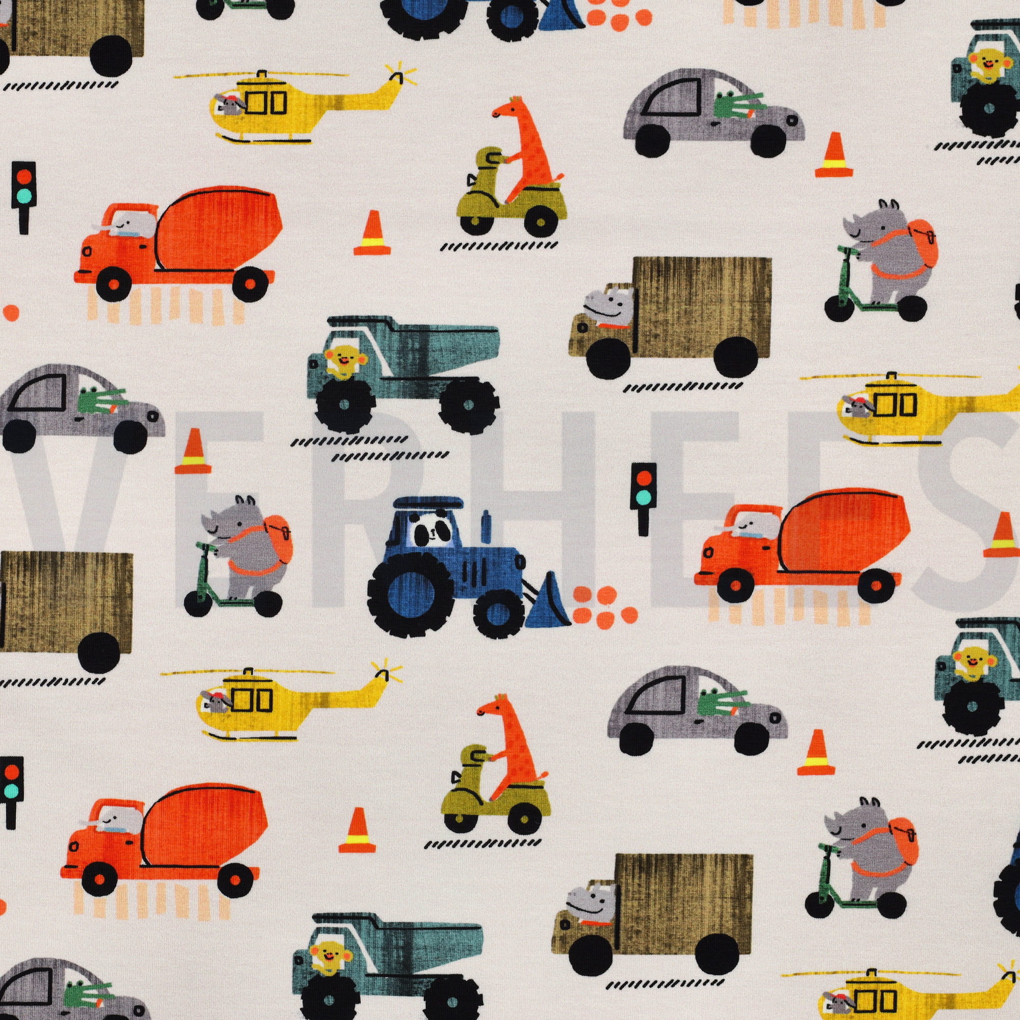 JERSEY DIGITAAL VOERTUIGEN GEBROKEN WIT (high resolution)