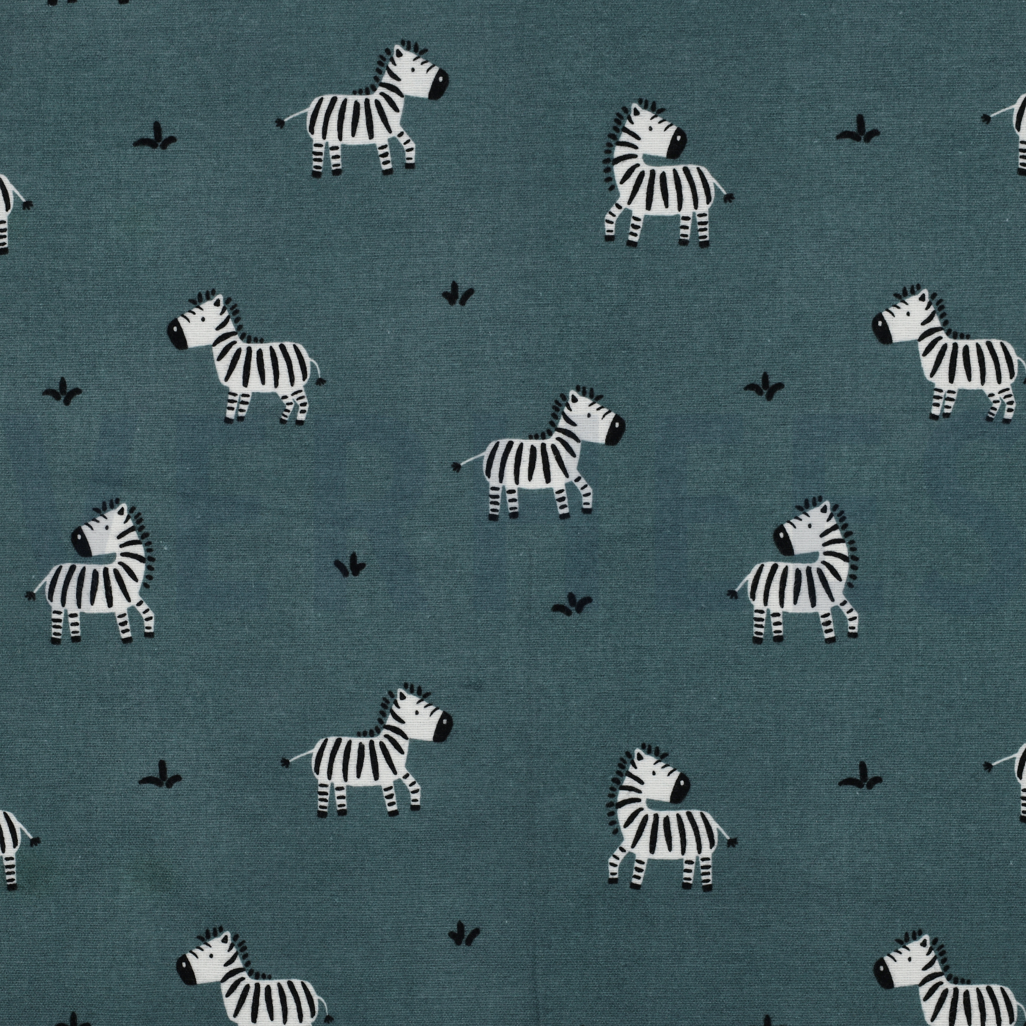 FLANELL ZEBRAS BLAU (high resolution)