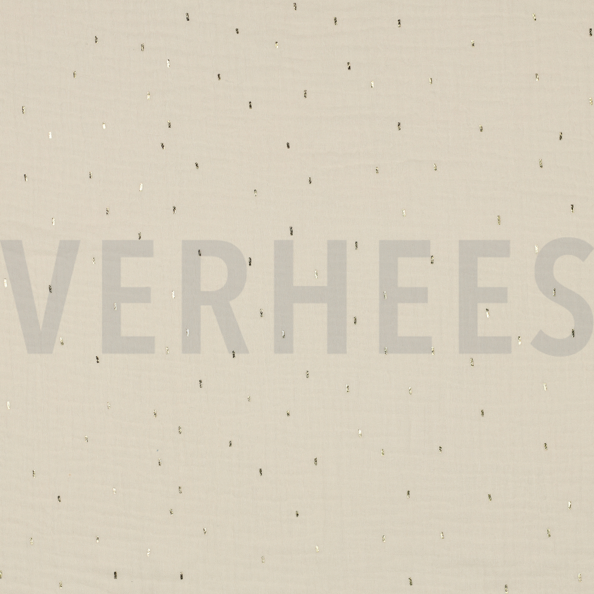 MUSSELIN FOLIE STREIFEN ECRU / GOLD (high resolution)