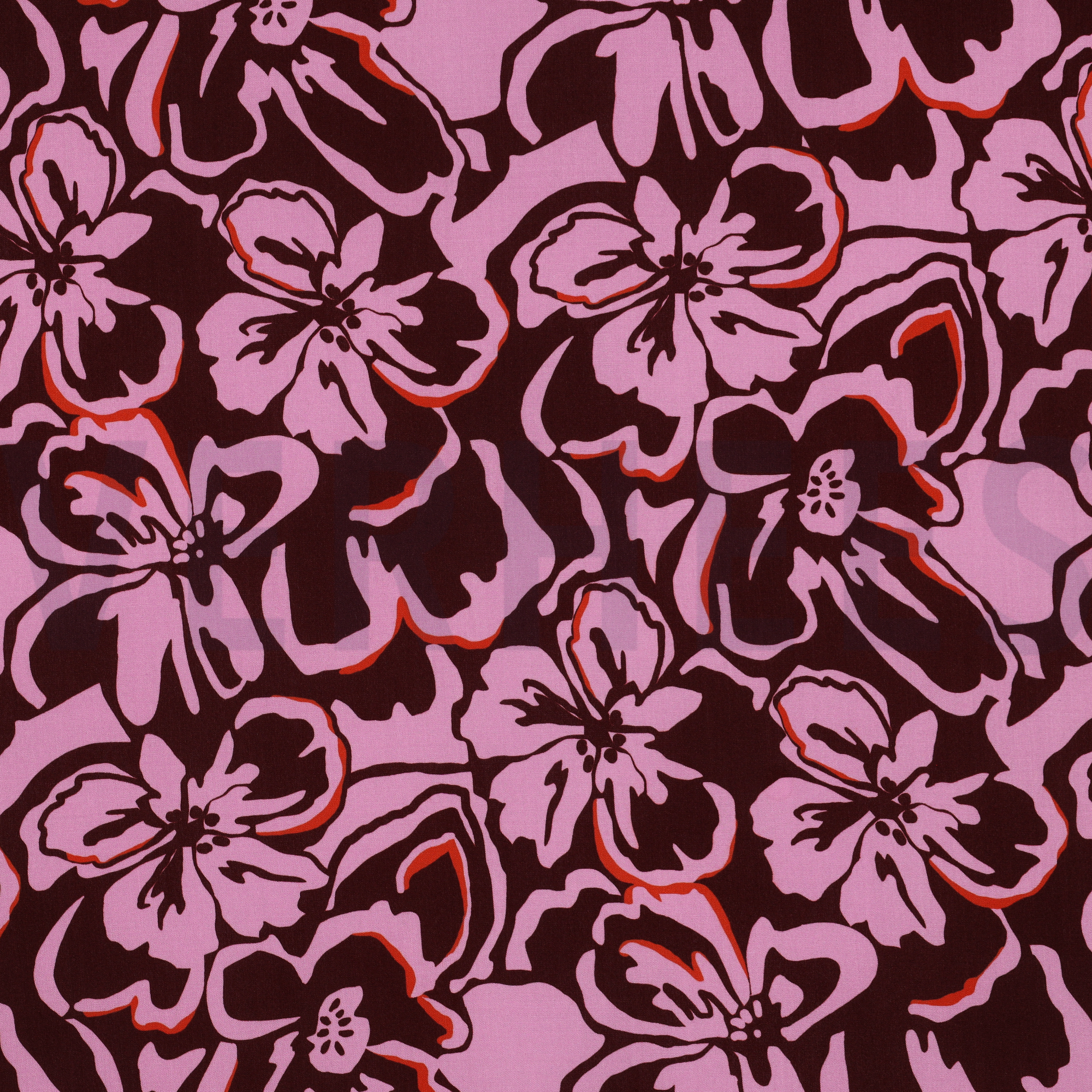 LENZING™ ECOVERO™ BLUMEN BORDEAUXROT (high resolution)