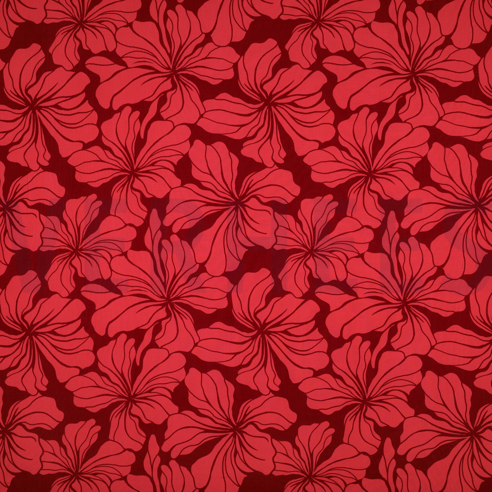 VISKOSE RADIANCE BLUMEN ROT (high resolution)