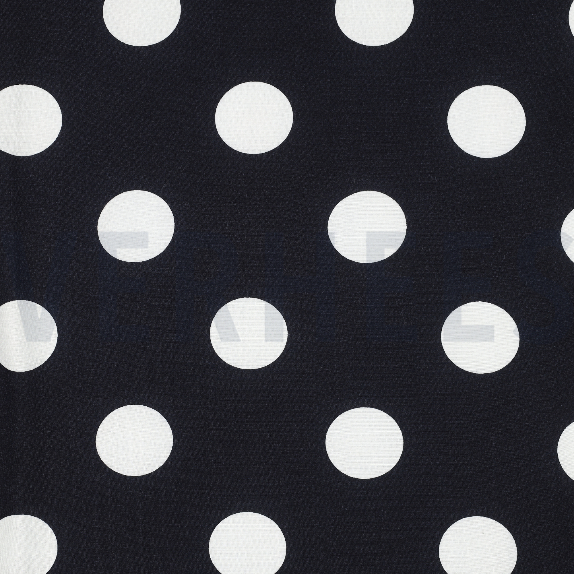 VISCOSE RADIANCE POIS BLEU MARINE (high resolution)