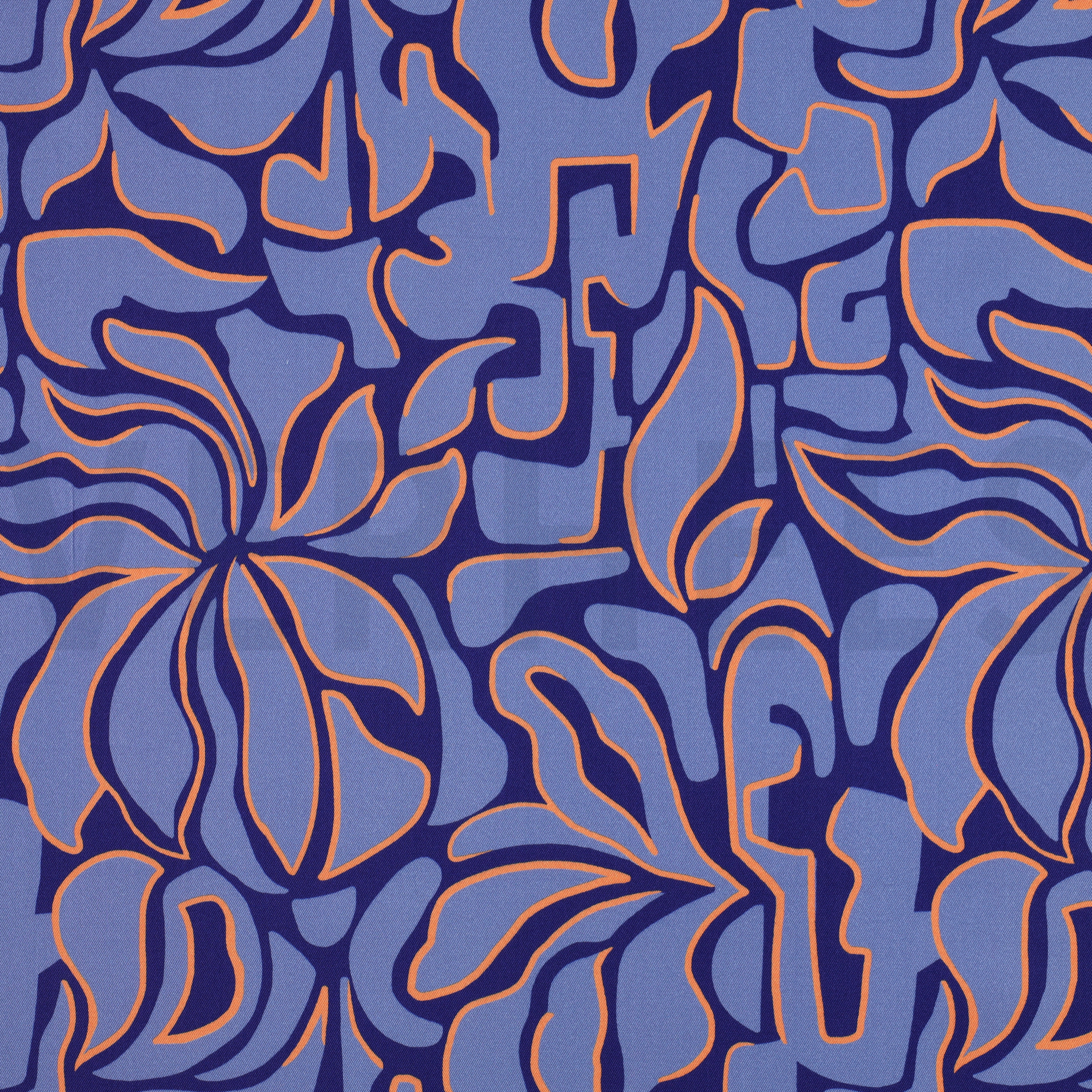 VISKOSE ROSELLA STRETCH ABSTRACT KOBALTBLAU (high resolution)