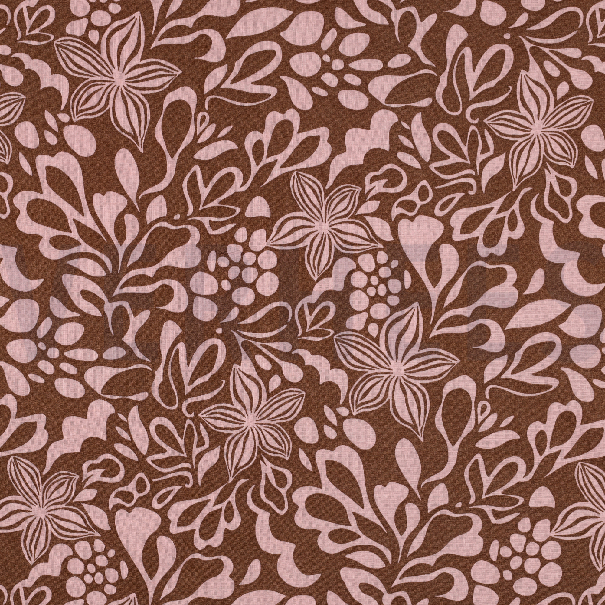 BAUMWOLLE VOILE BLUMEN KAMEL (high resolution)