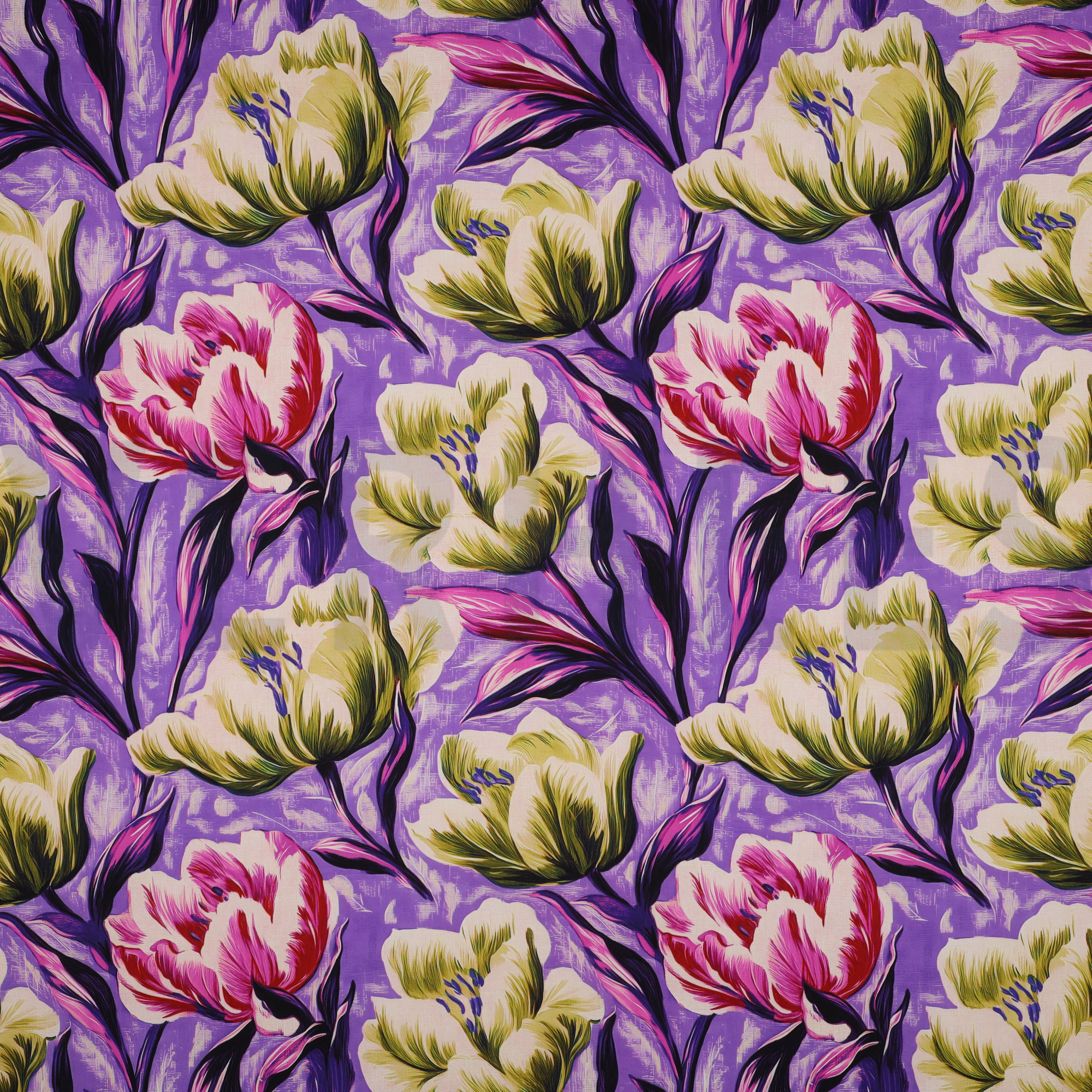 LENZING™ ECOVERO™ DIGITAL FLOWERS PURPLE (high resolution)