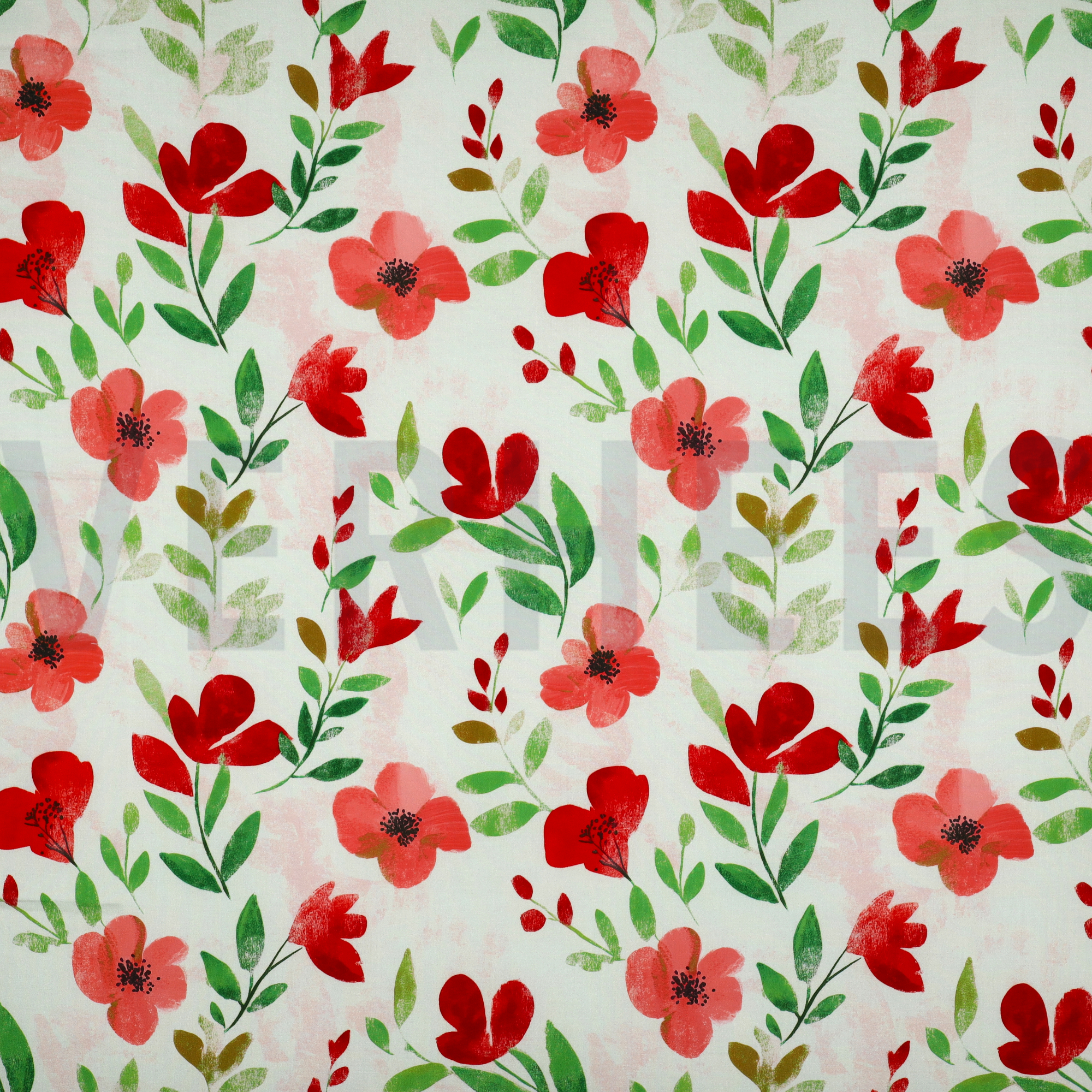 VISKOSE RADIANCE DIGITAL BLUMEN ROT (high resolution)