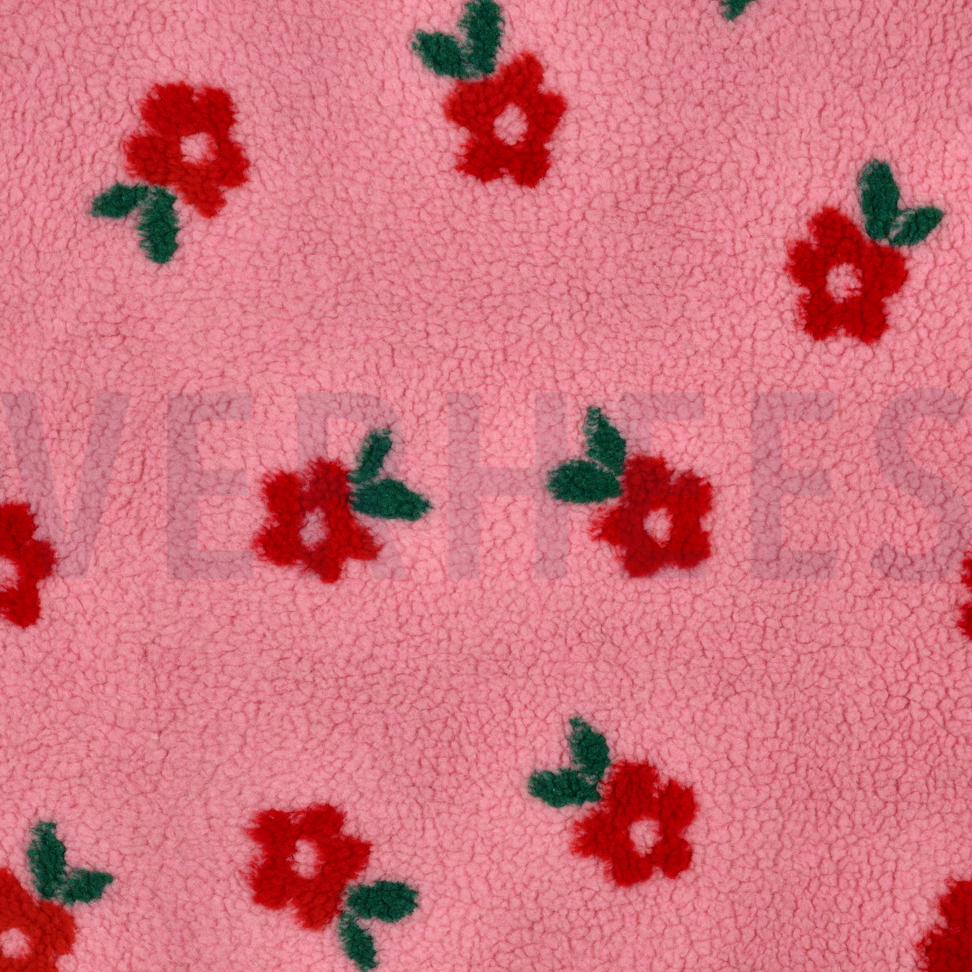 TEDDY JACQUARD FLOWERS PINK (high resolution)