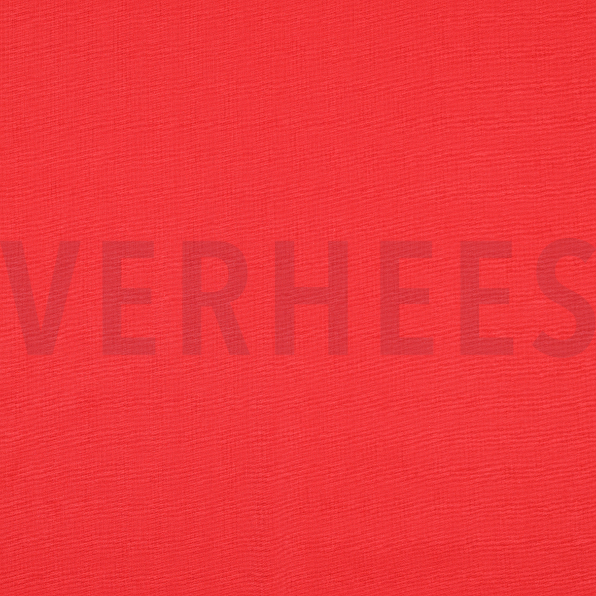 KATOENEN POPLIN GOTS TOMAATROOD (high resolution)