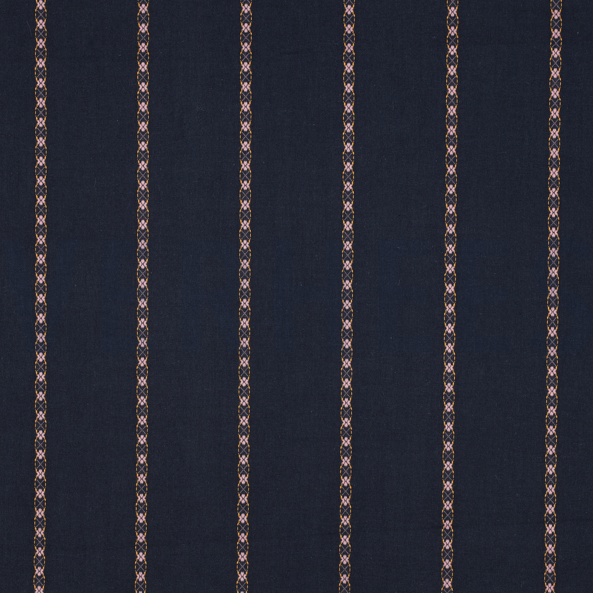 BAUMWOLLE JACQUARD DOBBY MARINEBLAU (high resolution)