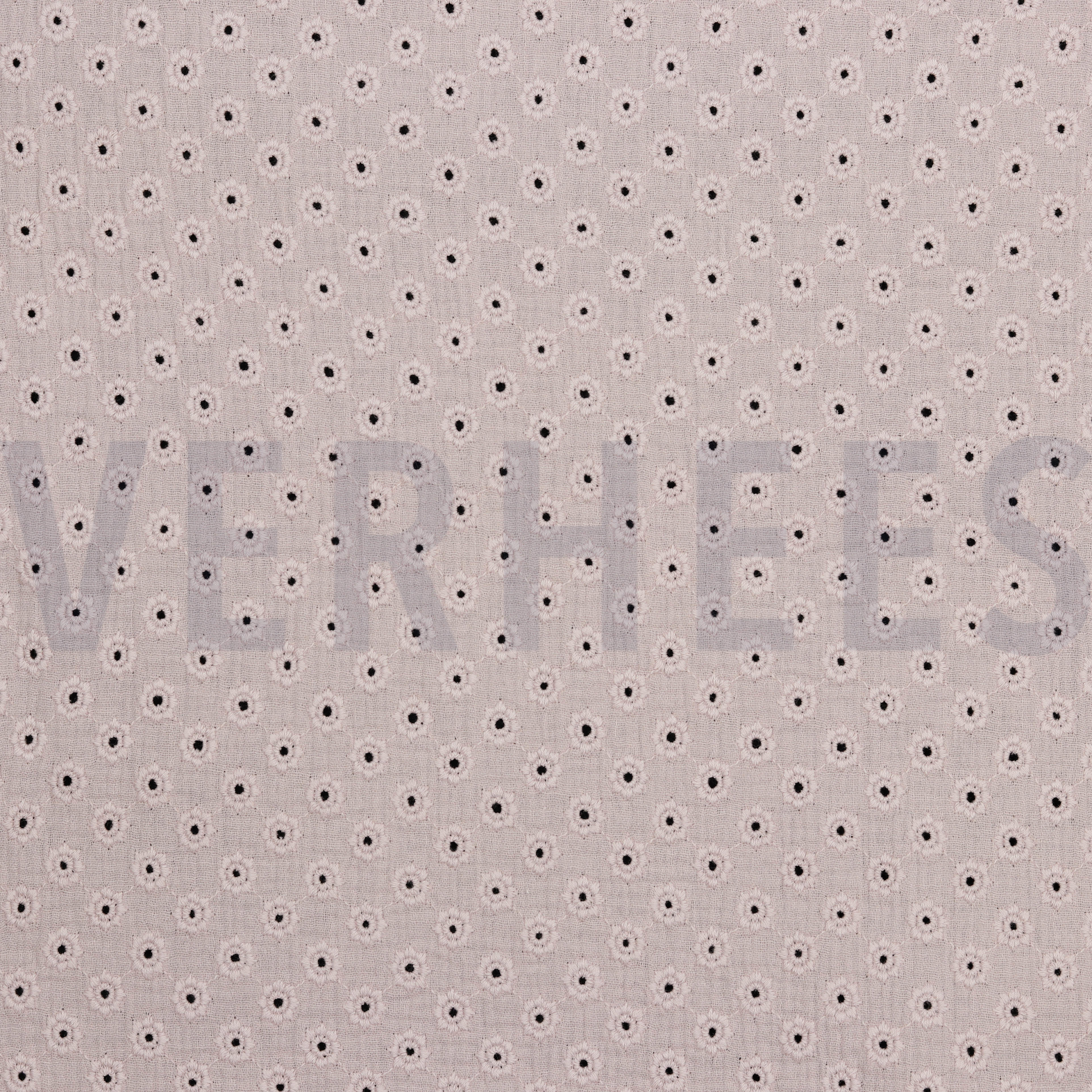 DOUBLE GAUZE EMBROIDERY FLOWERS SOFT ROSE (high resolution)