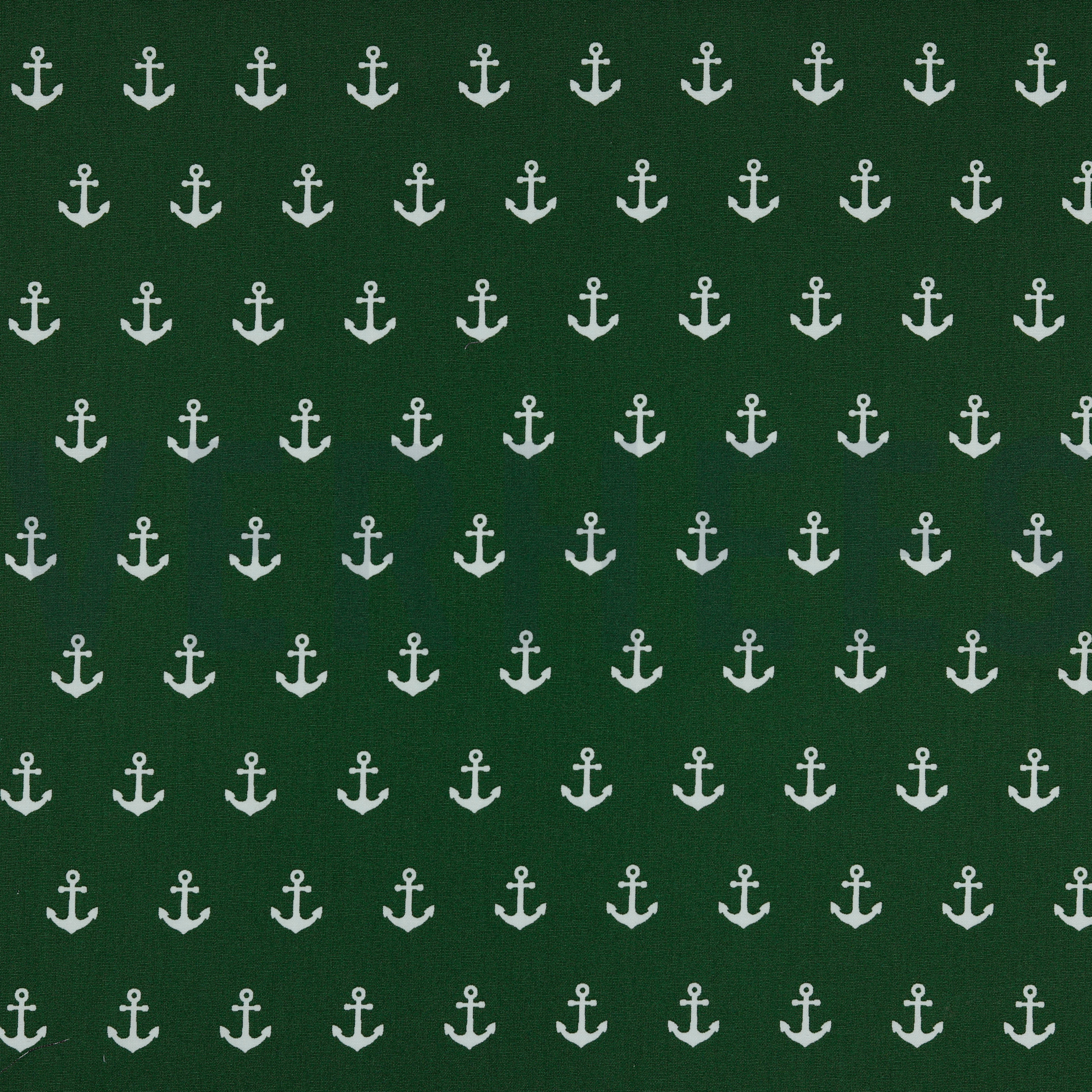 POPLIN ANCHORS DARK GREEN (high resolution)