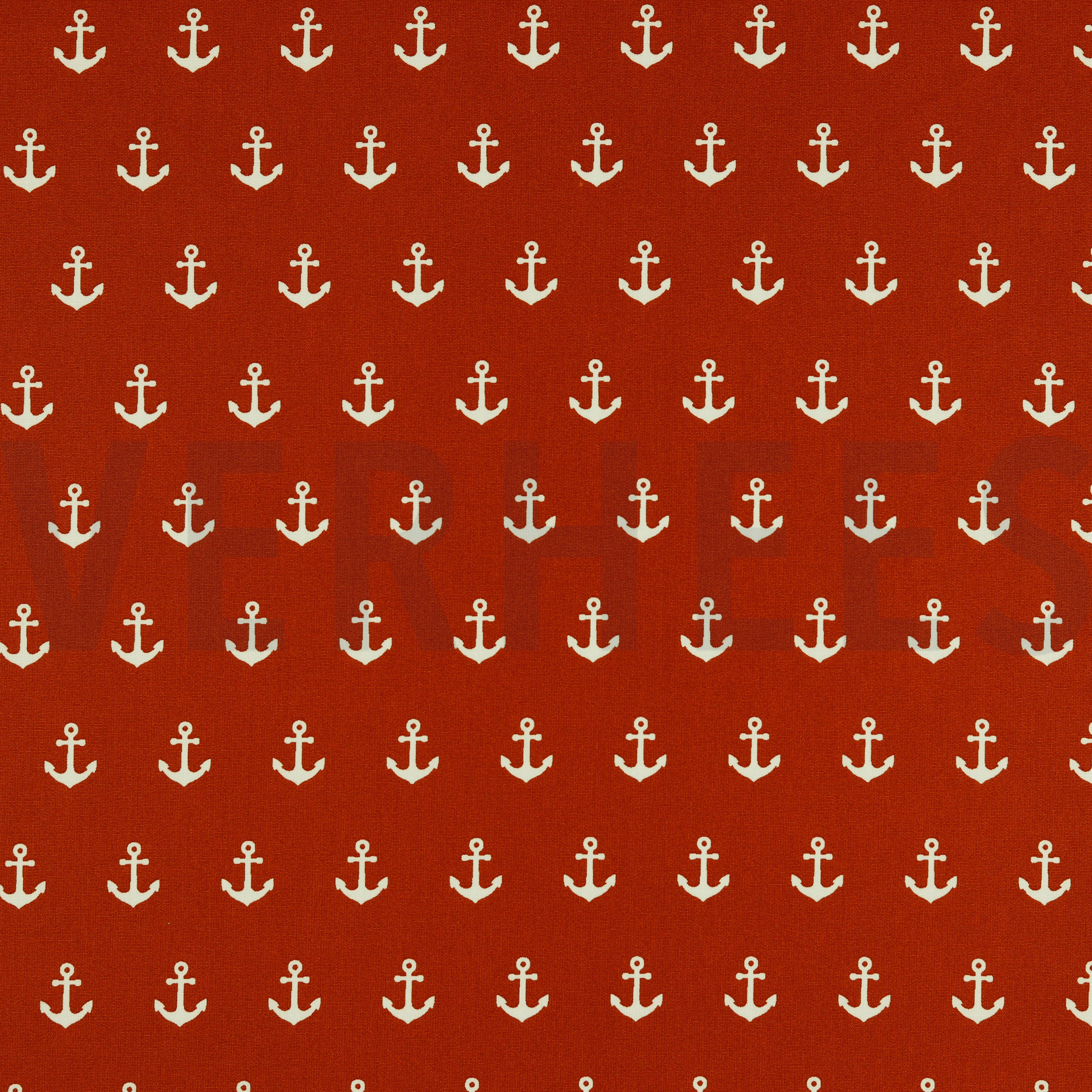 BAUMWOLLE POPELINE ANKER TERRACOTTA (high resolution)